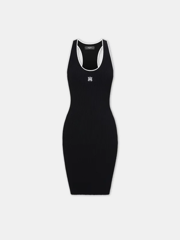 WOMEN - WOMEN'S MA MINI DRESS - Black sold by AMIRI