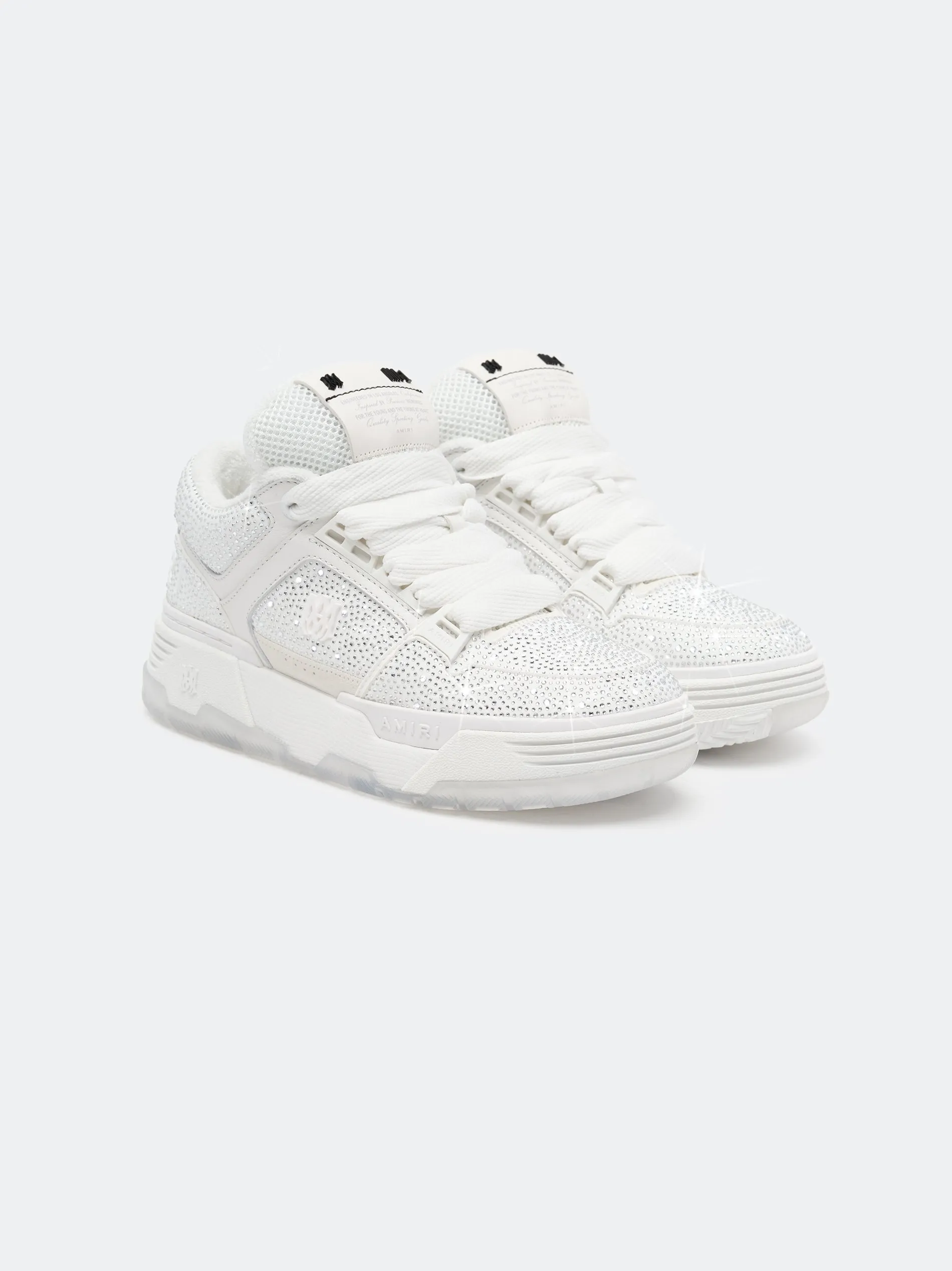 WOMEN - WOMEN'S CRYSTAL MA-1 - White sold by AMIRI product image thumbnail 2