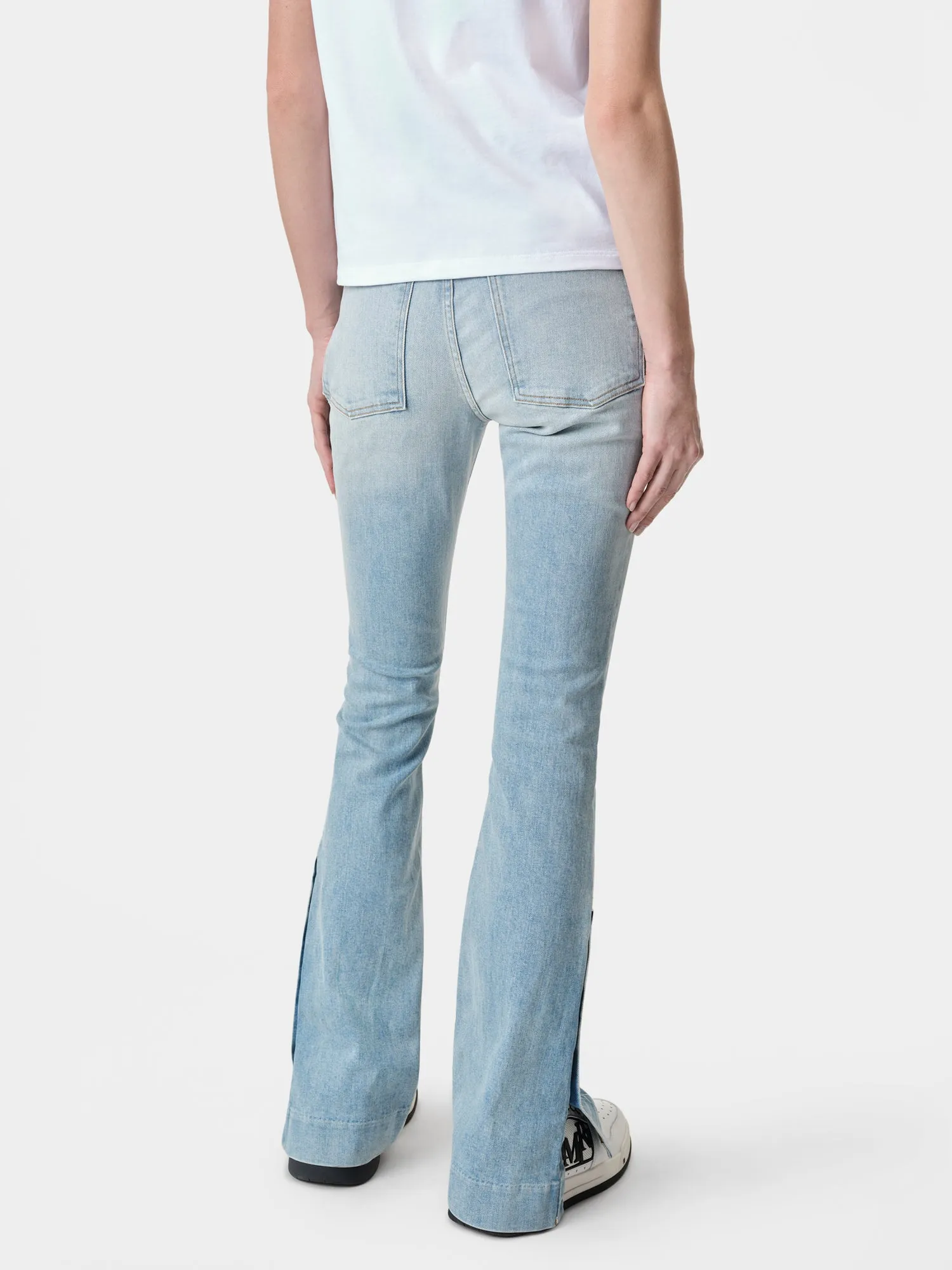 WOMEN - WOMEN'S KICK FLARE - Light Indigo sold by AMIRI product image thumbnail 4