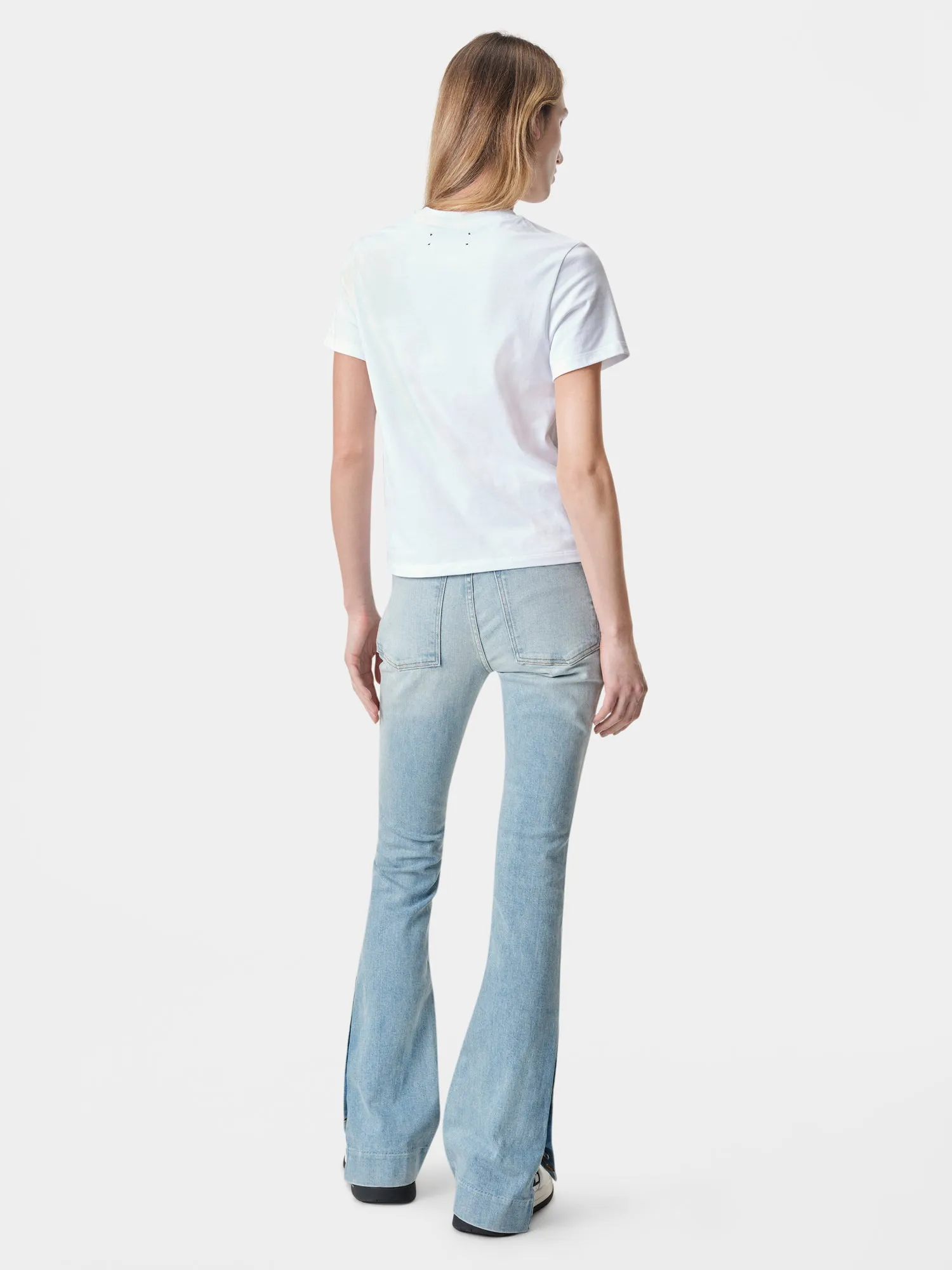 WOMEN - WOMEN'S KICK FLARE - Light Indigo sold by AMIRI product image thumbnail 5