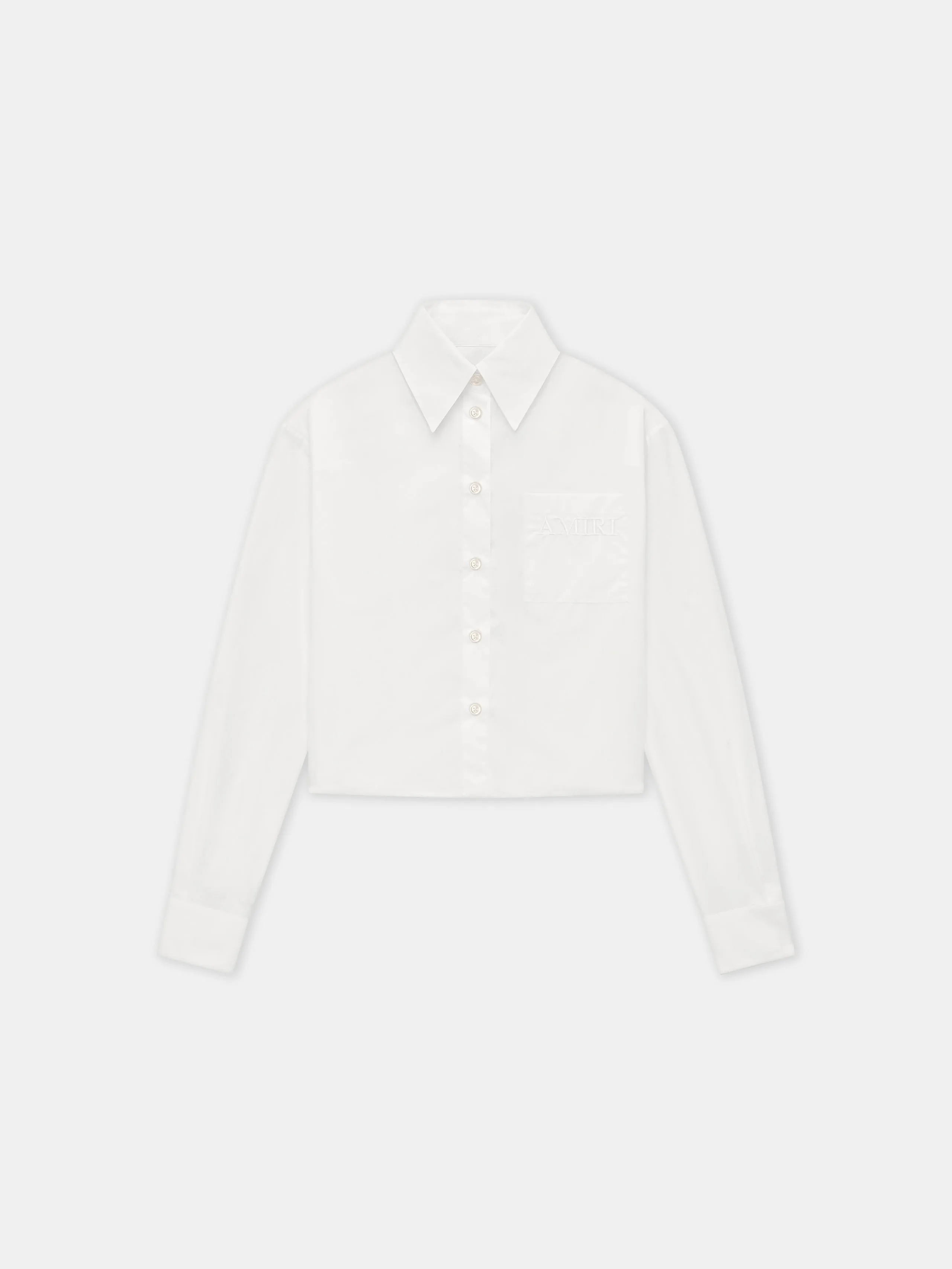 WOMEN - WOMEN'S AMIRI POPLIN SHIRT - Alabaster sold by AMIRI