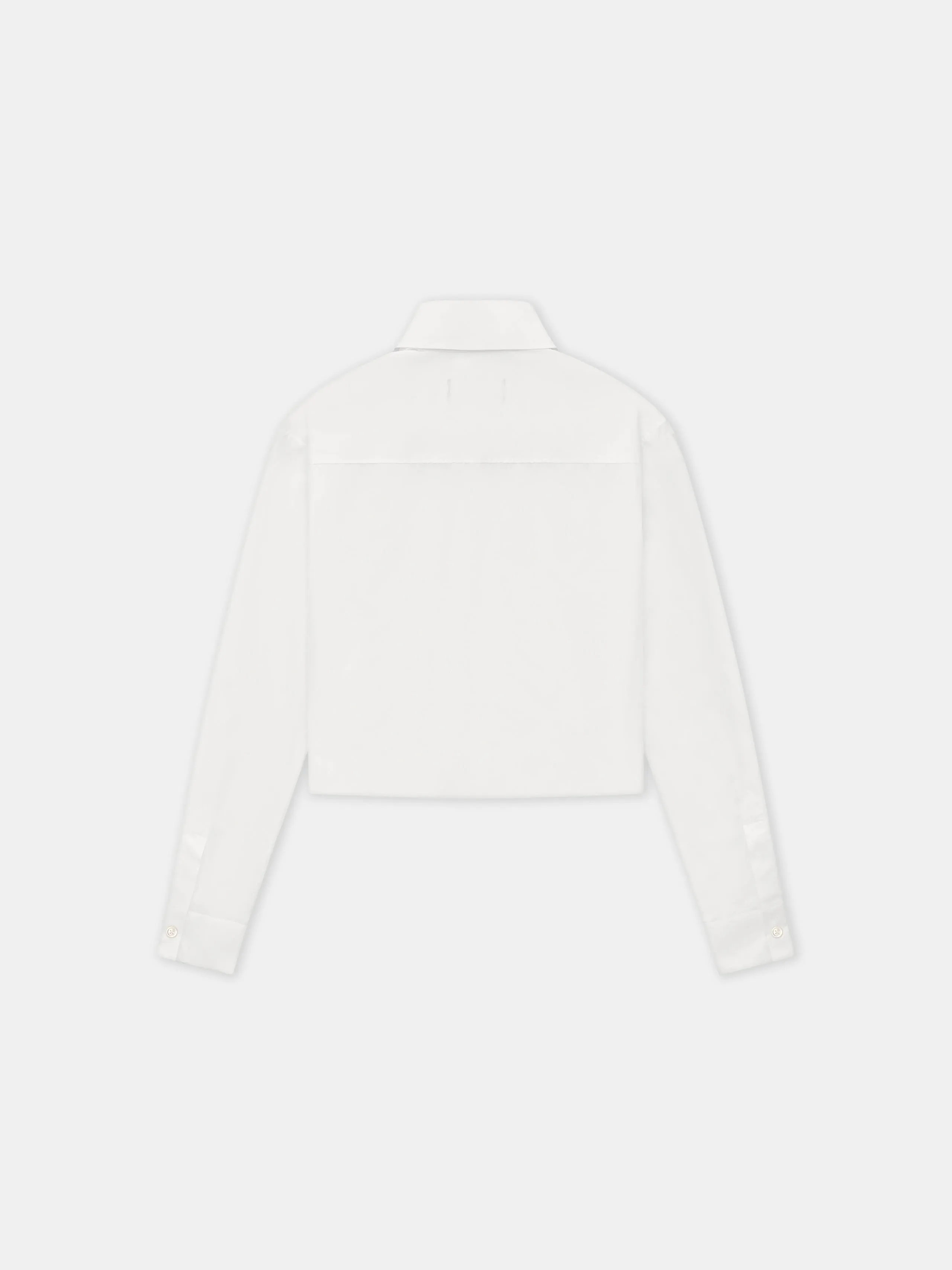 WOMEN - WOMEN'S AMIRI POPLIN SHIRT - Alabaster sold by AMIRI product image thumbnail 3
