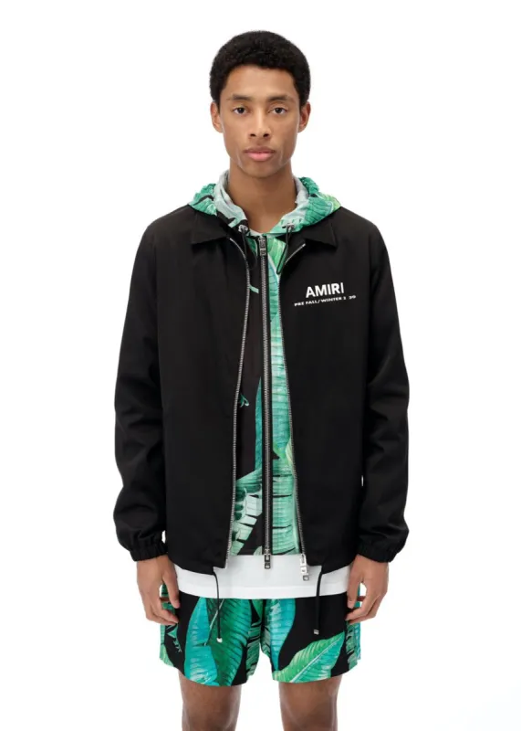 PF20 AMIRI Coaches Jacket - Black sold by AMIRI