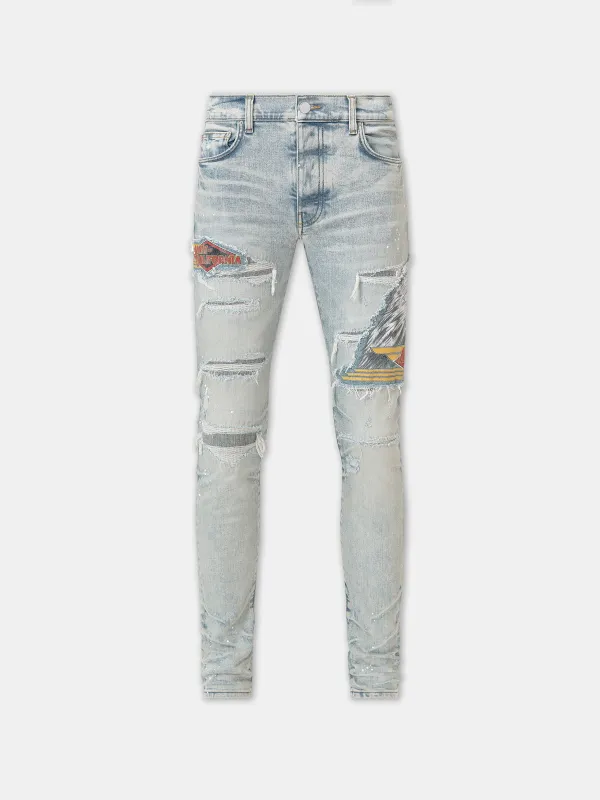 AMIRI EAGLE THRASHER JEAN - Perfect Antique Indigo sold by AMIRI