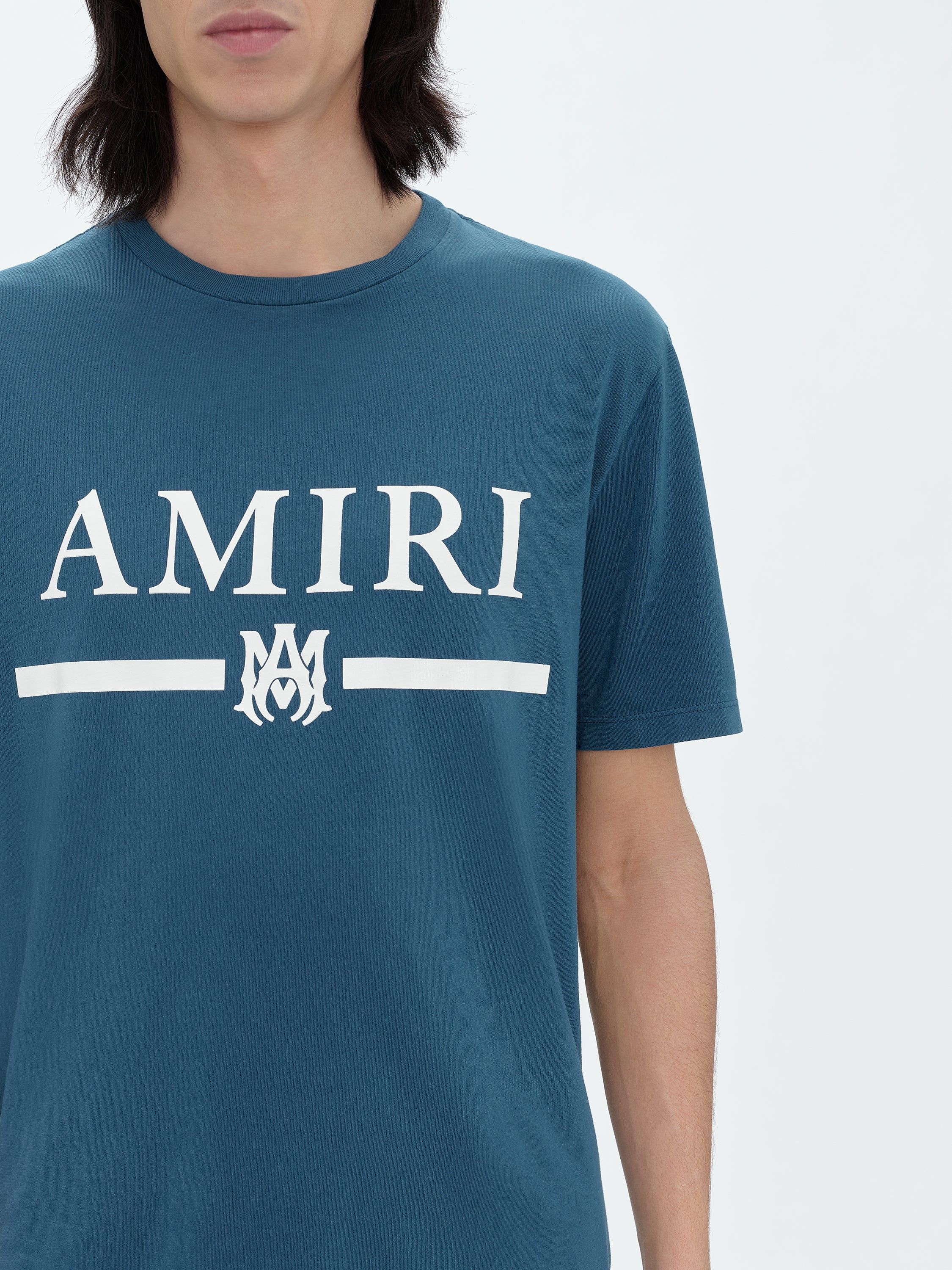 M.A. BAR LOGO TEE - TEAL sold by AMIRI product image thumbnail 5