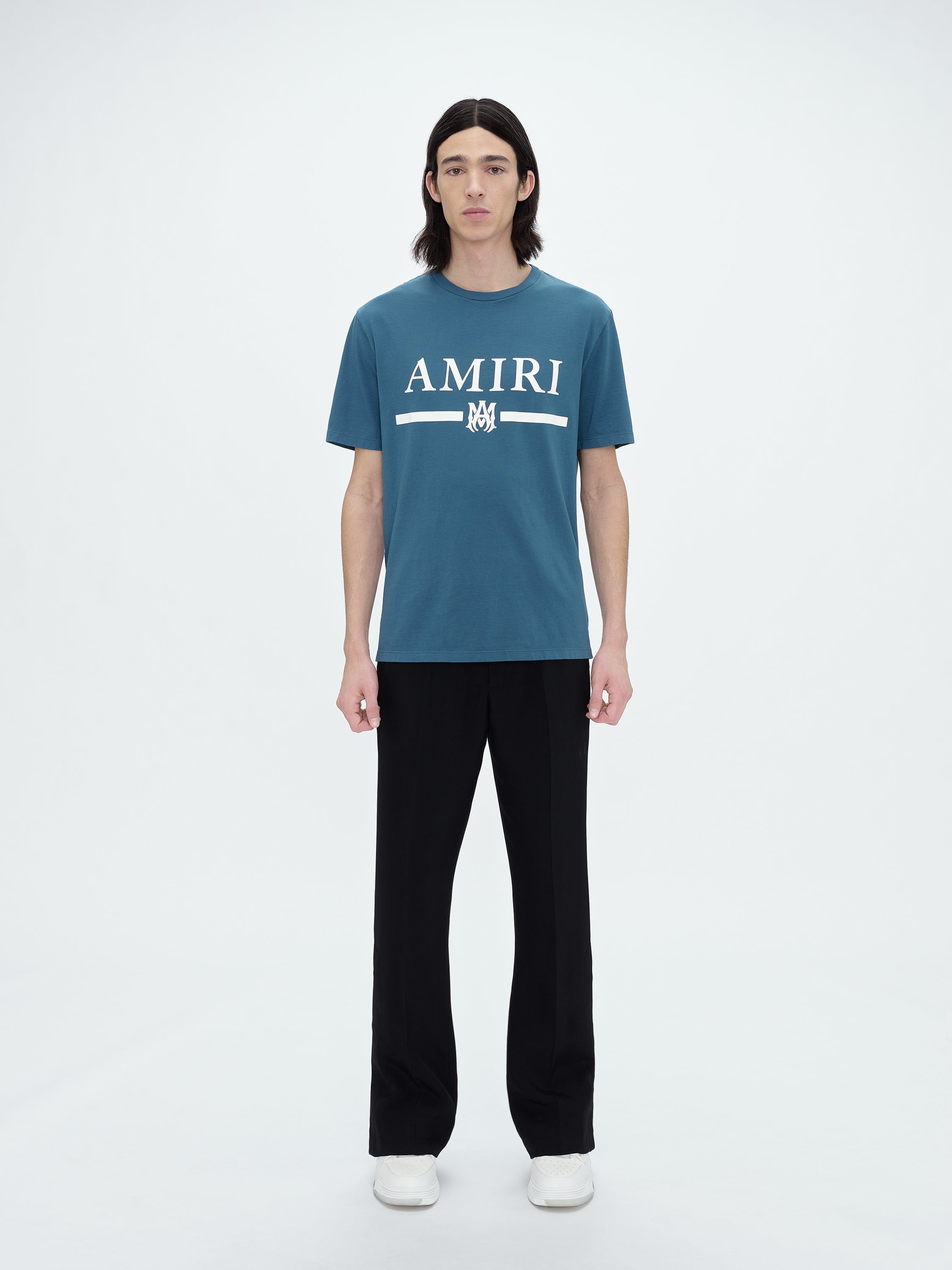 M.A. BAR LOGO TEE - TEAL sold by AMIRI product image thumbnail 2