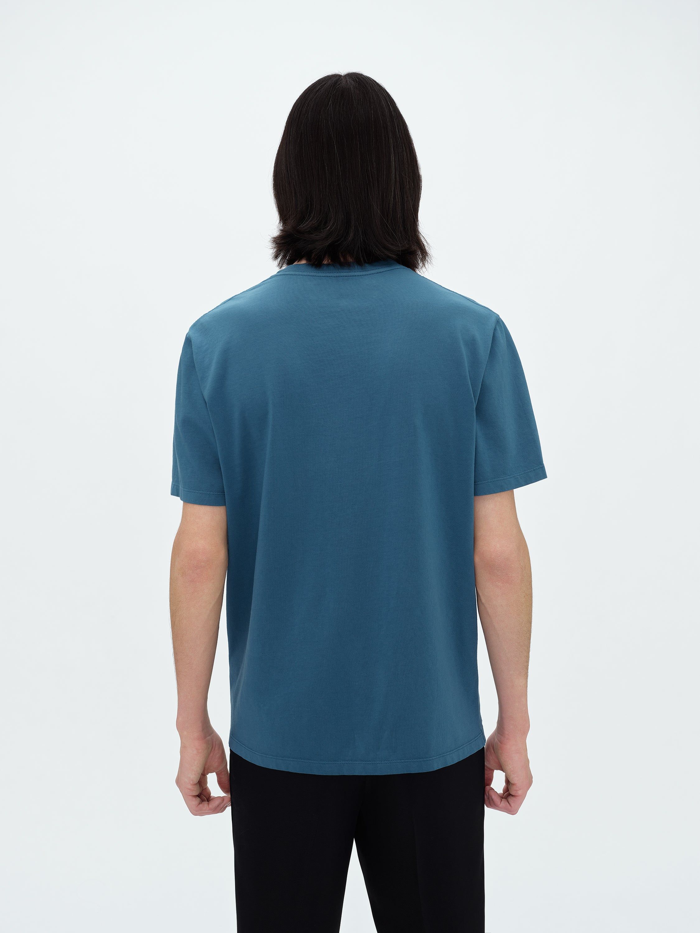 M.A. BAR LOGO TEE - TEAL sold by AMIRI product image thumbnail 4