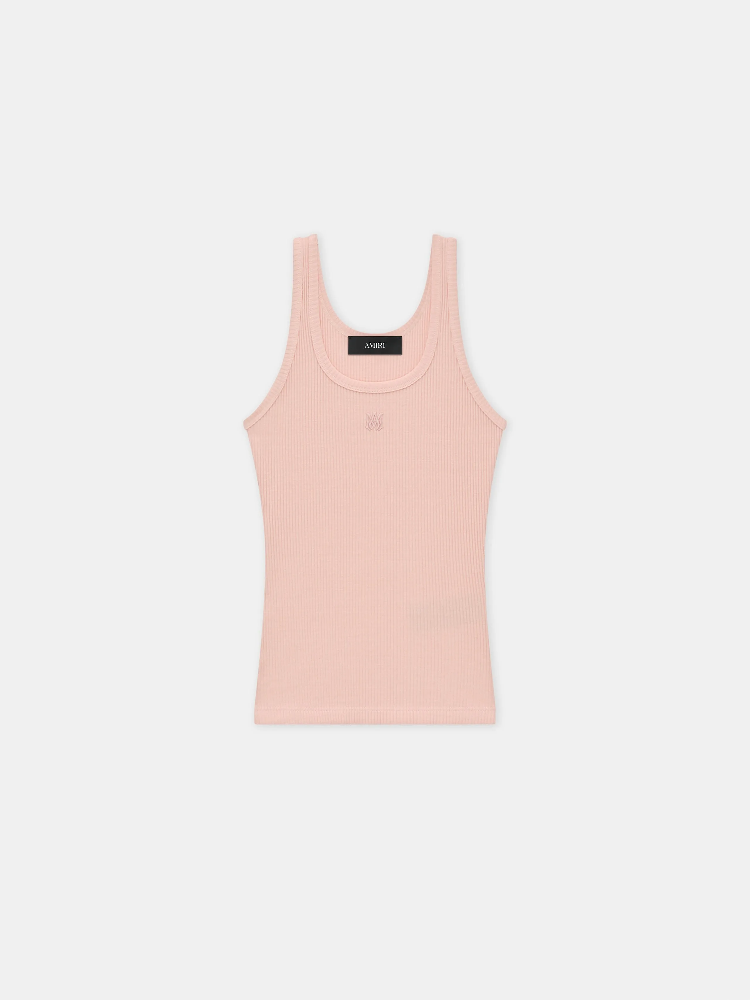 WOMEN - WOMEN'S MA EMBROIDERY TANK - Dusk Pink sold by AMIRI