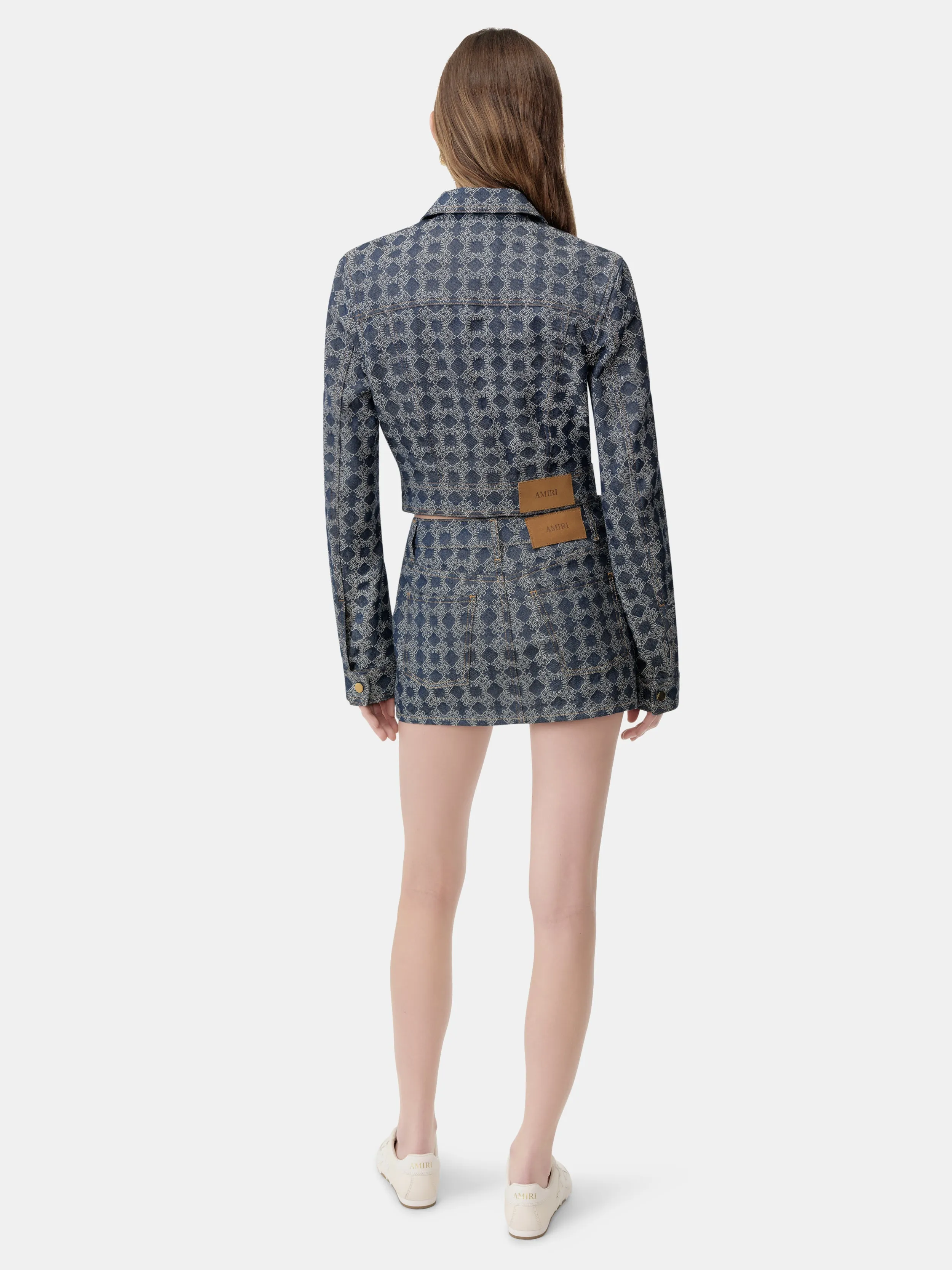 WOMEN - WOMEN'S MA QUAD CROPPED DENIM JACKET - Raw Indigo sold by AMIRI product image thumbnail 5