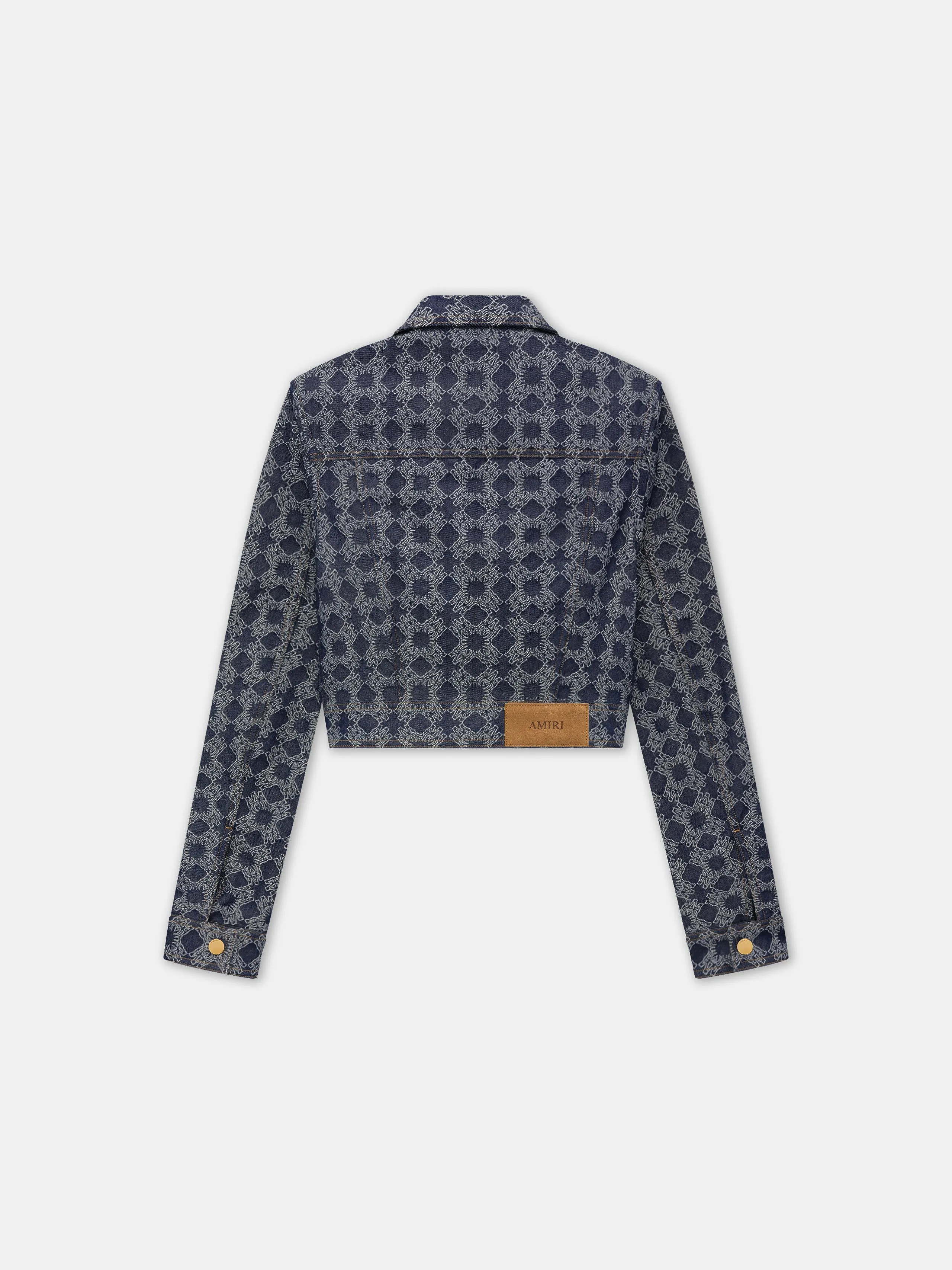 WOMEN - WOMEN'S MA QUAD CROPPED DENIM JACKET - Raw Indigo sold by AMIRI product image thumbnail 3