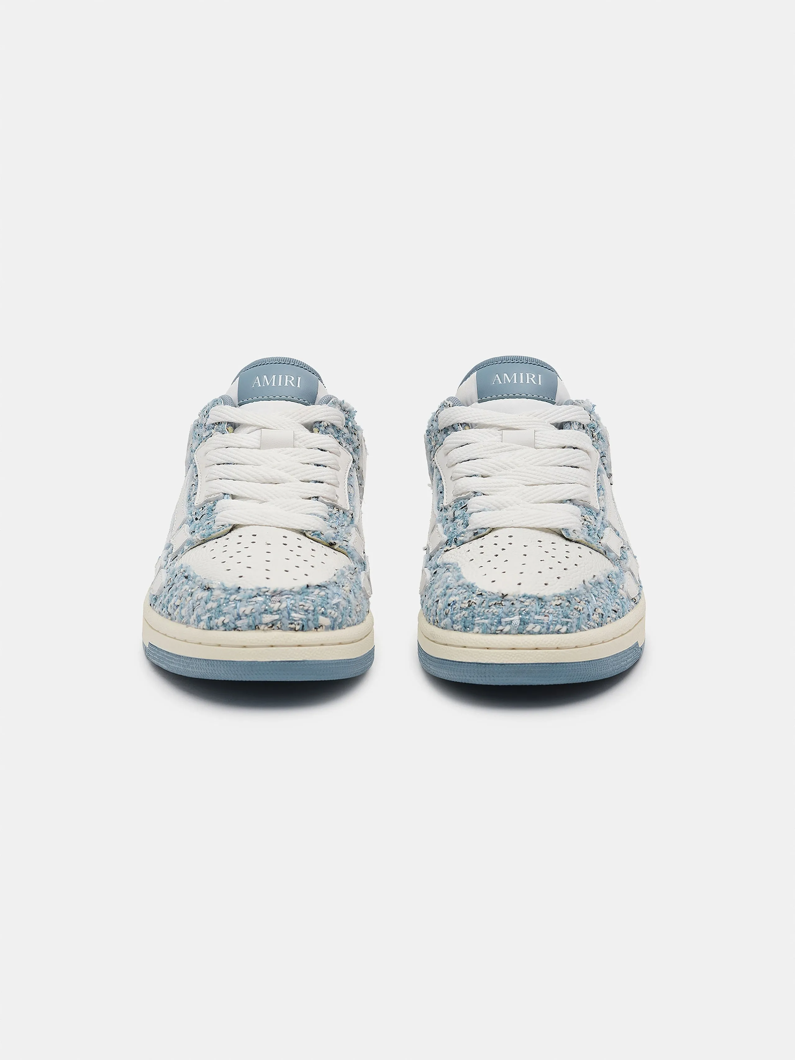 WOMEN - WOMEN'S BOUCLE SKEL TOP LOW - Ashley Blue sold by AMIRI product image thumbnail 3