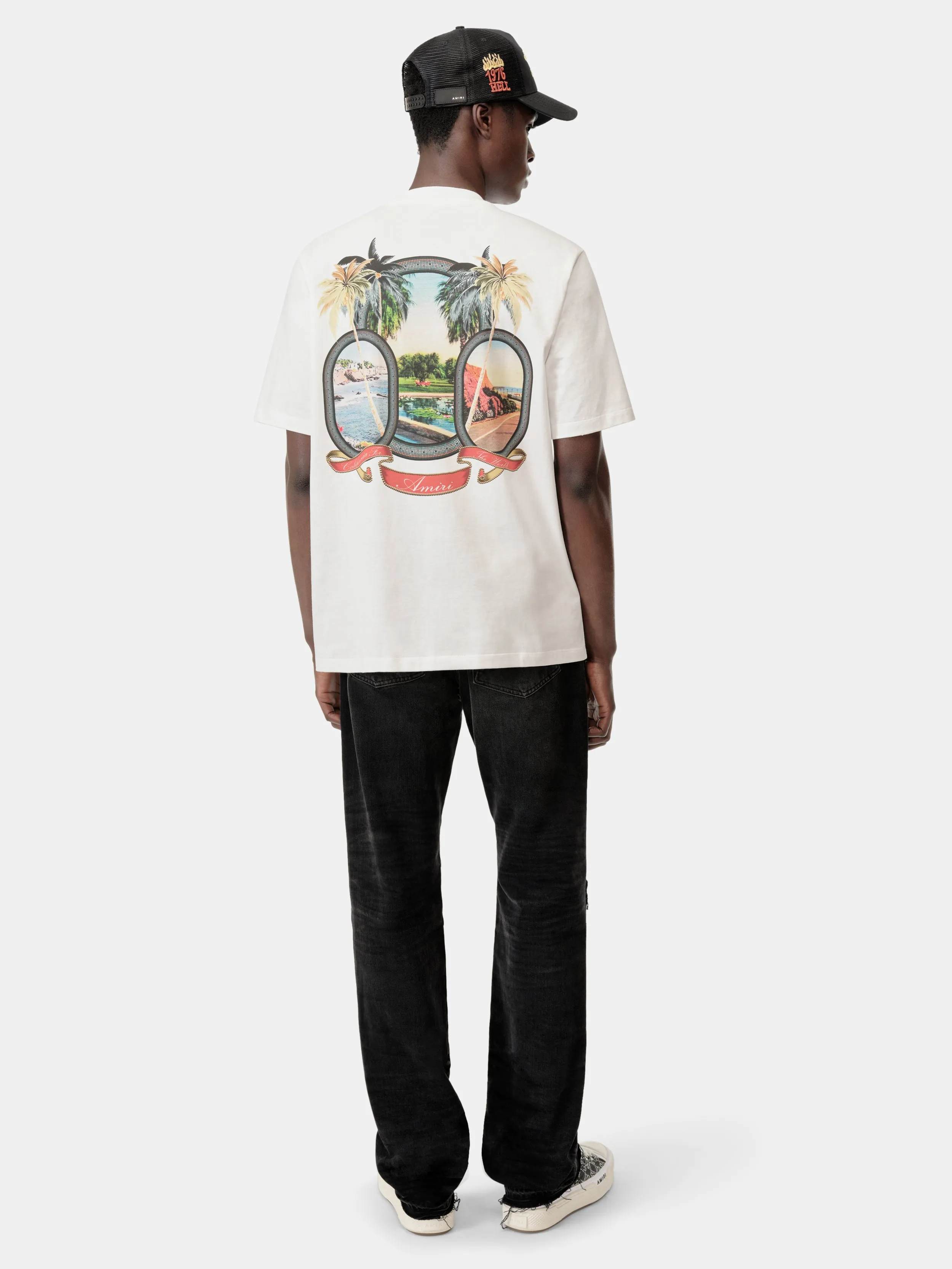 MA PARADISE TEE - Ivory sold by AMIRI product image thumbnail 5