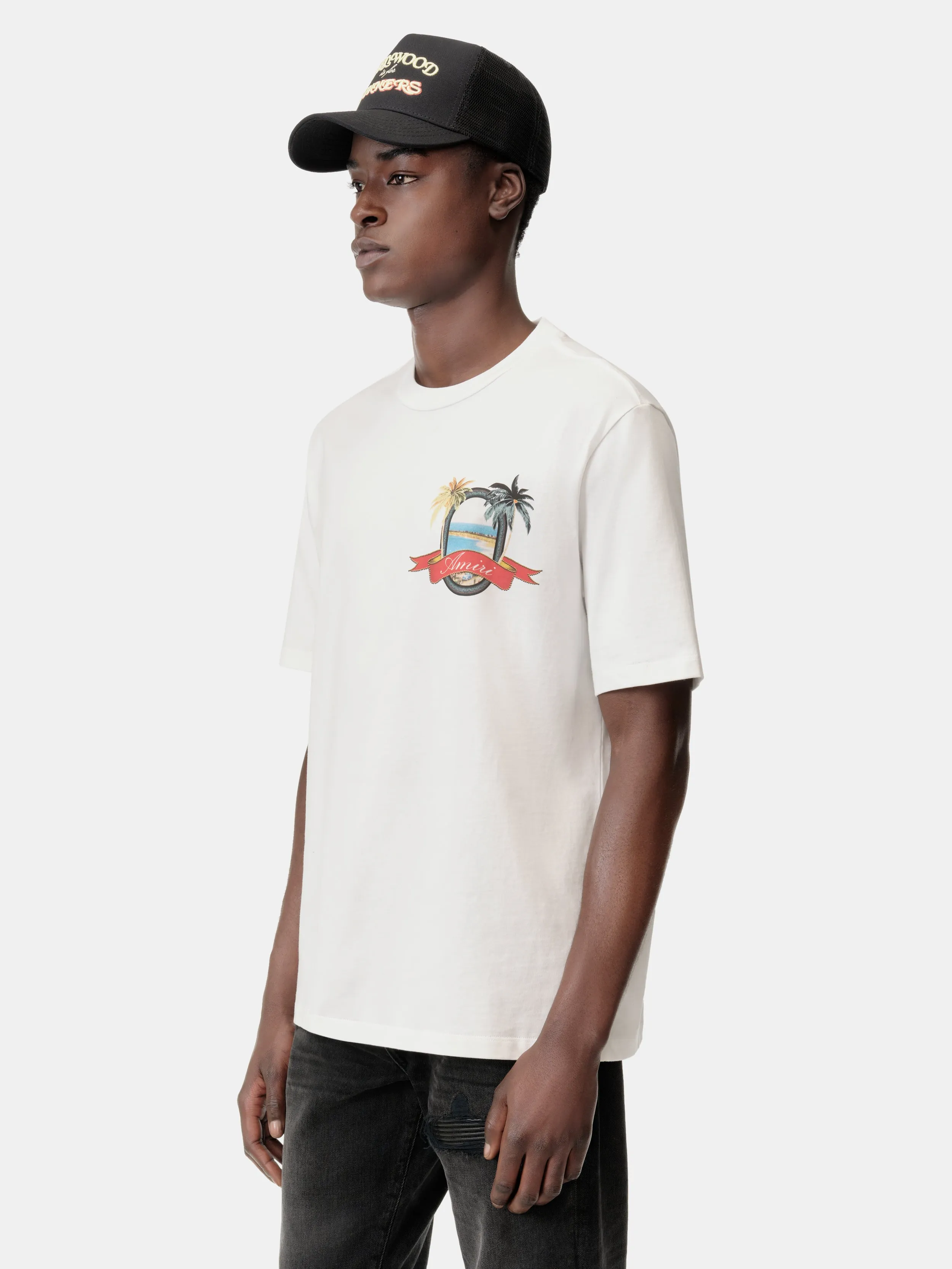 MA PARADISE TEE - Ivory sold by AMIRI product image thumbnail 4