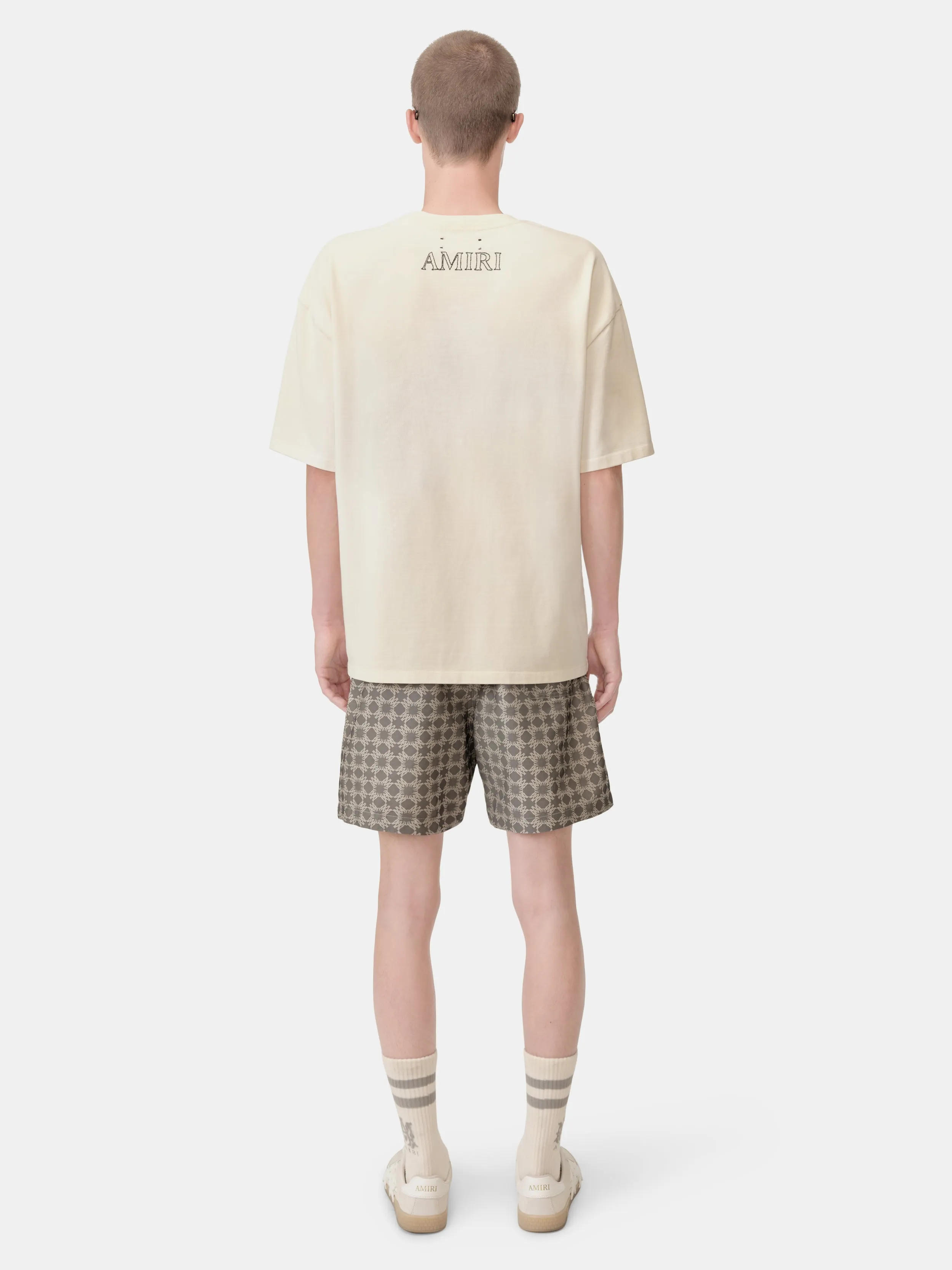 MA OUTLINE OVERSIZED TEE - Ivory sold by AMIRI product image thumbnail 5