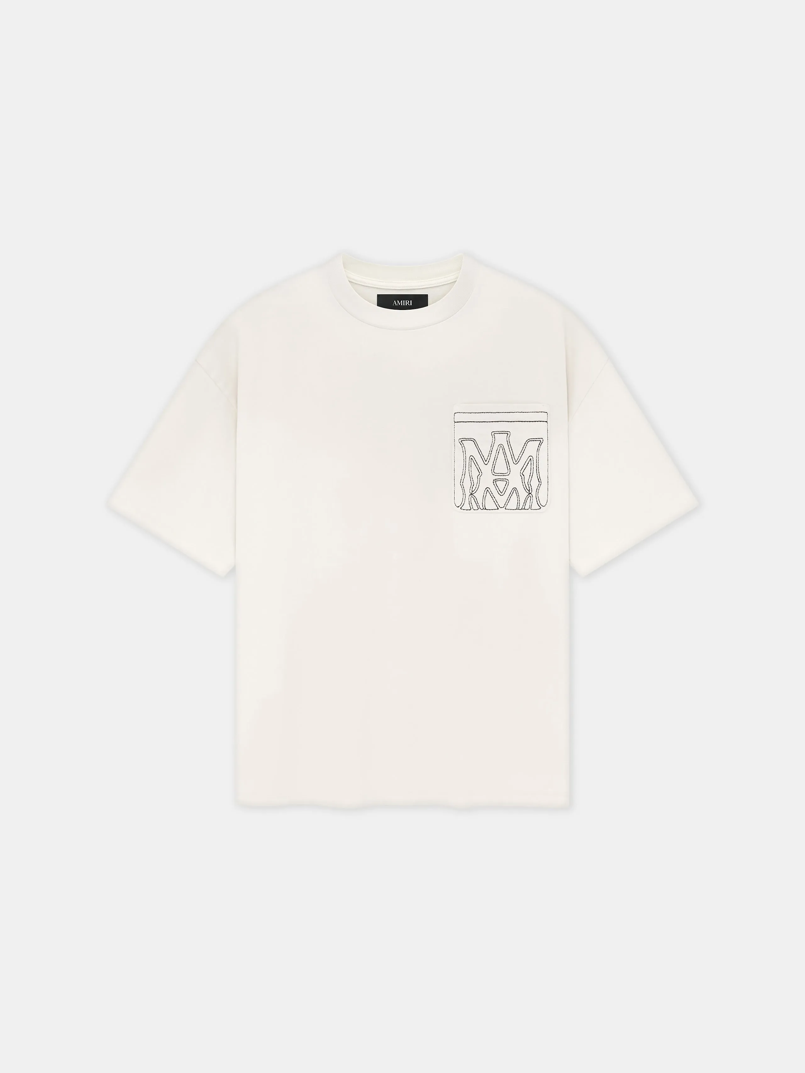 MA OUTLINE OVERSIZED TEE - Ivory sold by AMIRI