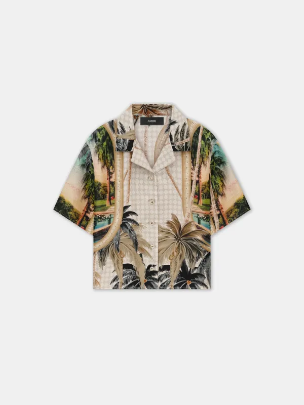 WOMEN - WOMEN'S PARADISE PRINT SHIRT - Multi made by AMIRI