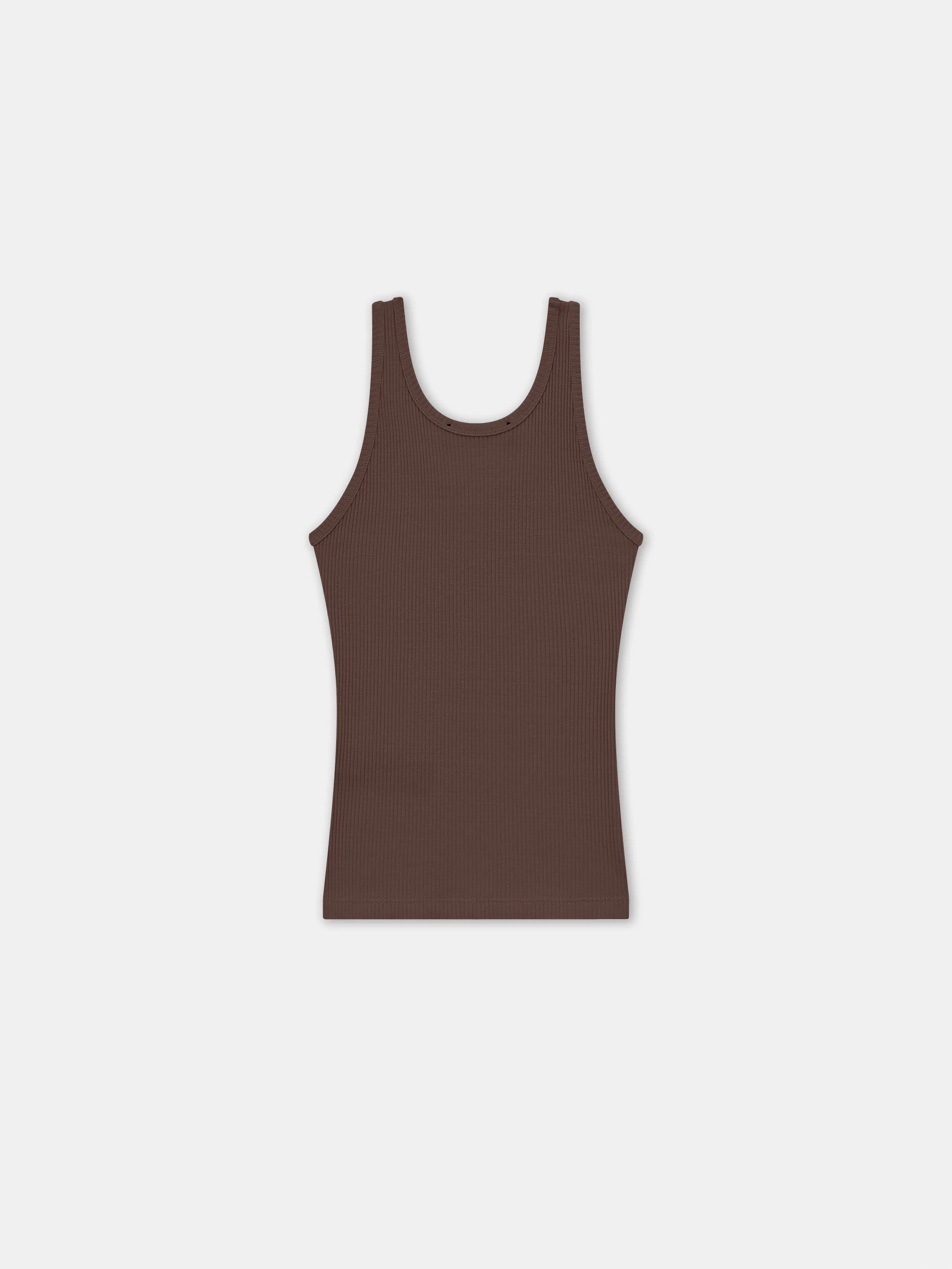 WOMEN - WOMEN'S MA EMBROIDERY TANK - Walnut Brown sold by AMIRI product image thumbnail 3
