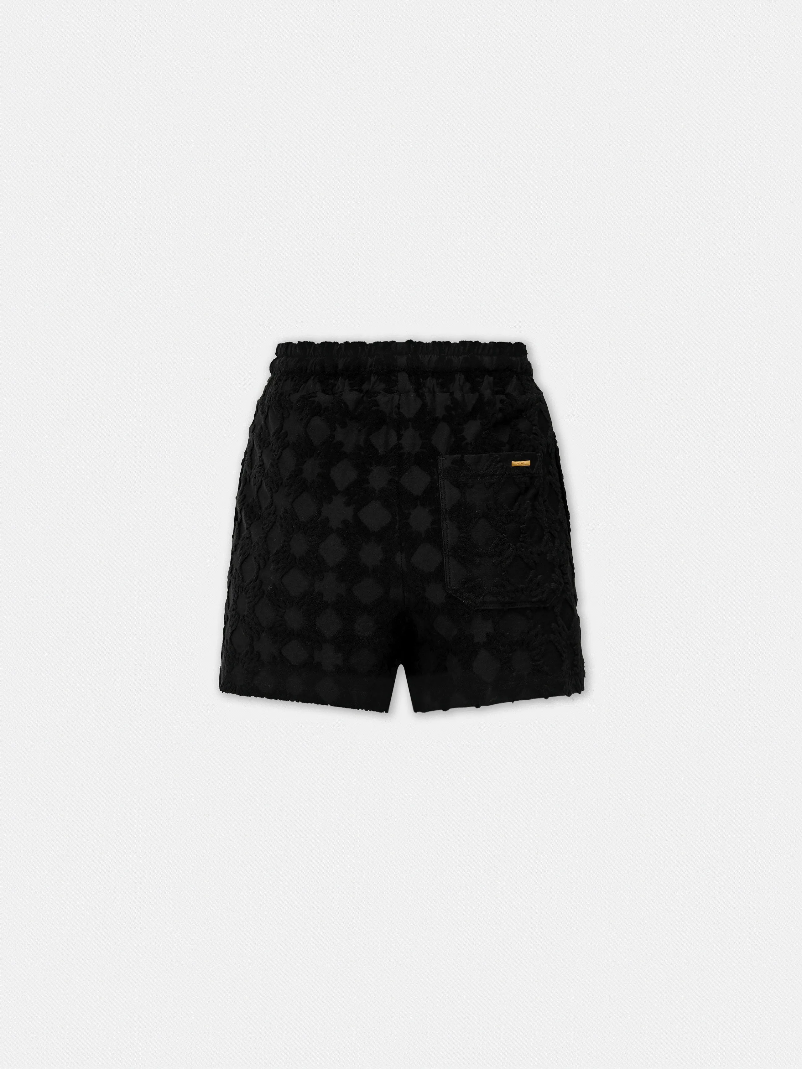 WOMEN - WOMEN'S MA QUAD TOWELING SHORT - Black sold by AMIRI product image thumbnail 3