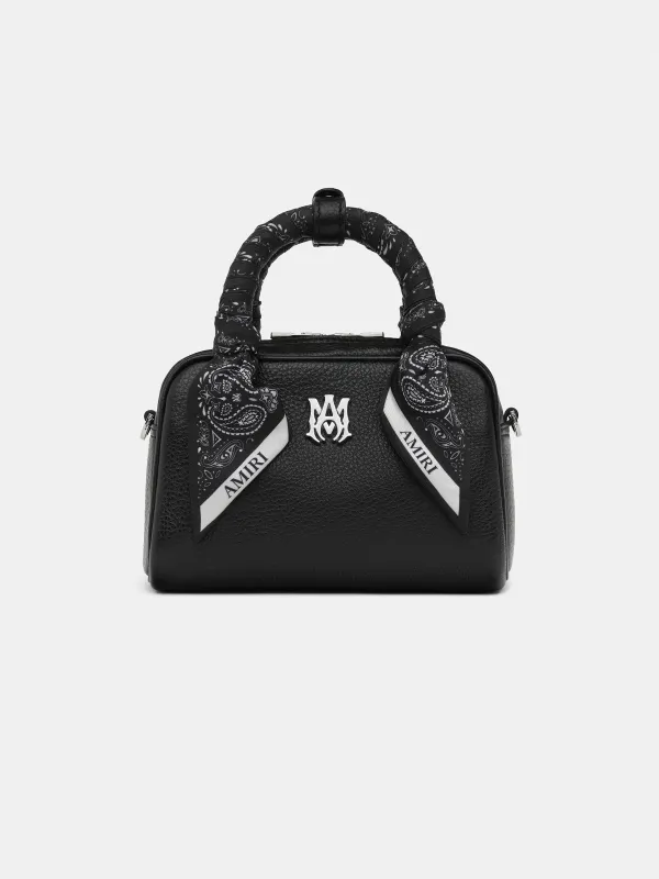 WOMEN - WOMEN'S MICRO BOWLING BAG - Black sold by AMIRI