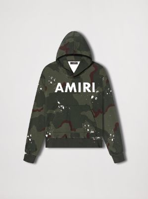 ARMY LOGO HOODIE - CAMO sold by AMIRI