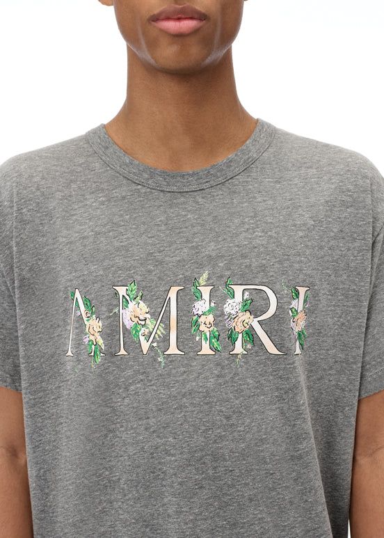 Floral AMIRI Tee - Heather Grey sold by AMIRI product image thumbnail 2