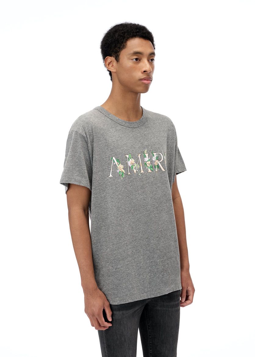 Floral AMIRI Tee - Heather Grey sold by AMIRI product image thumbnail 3