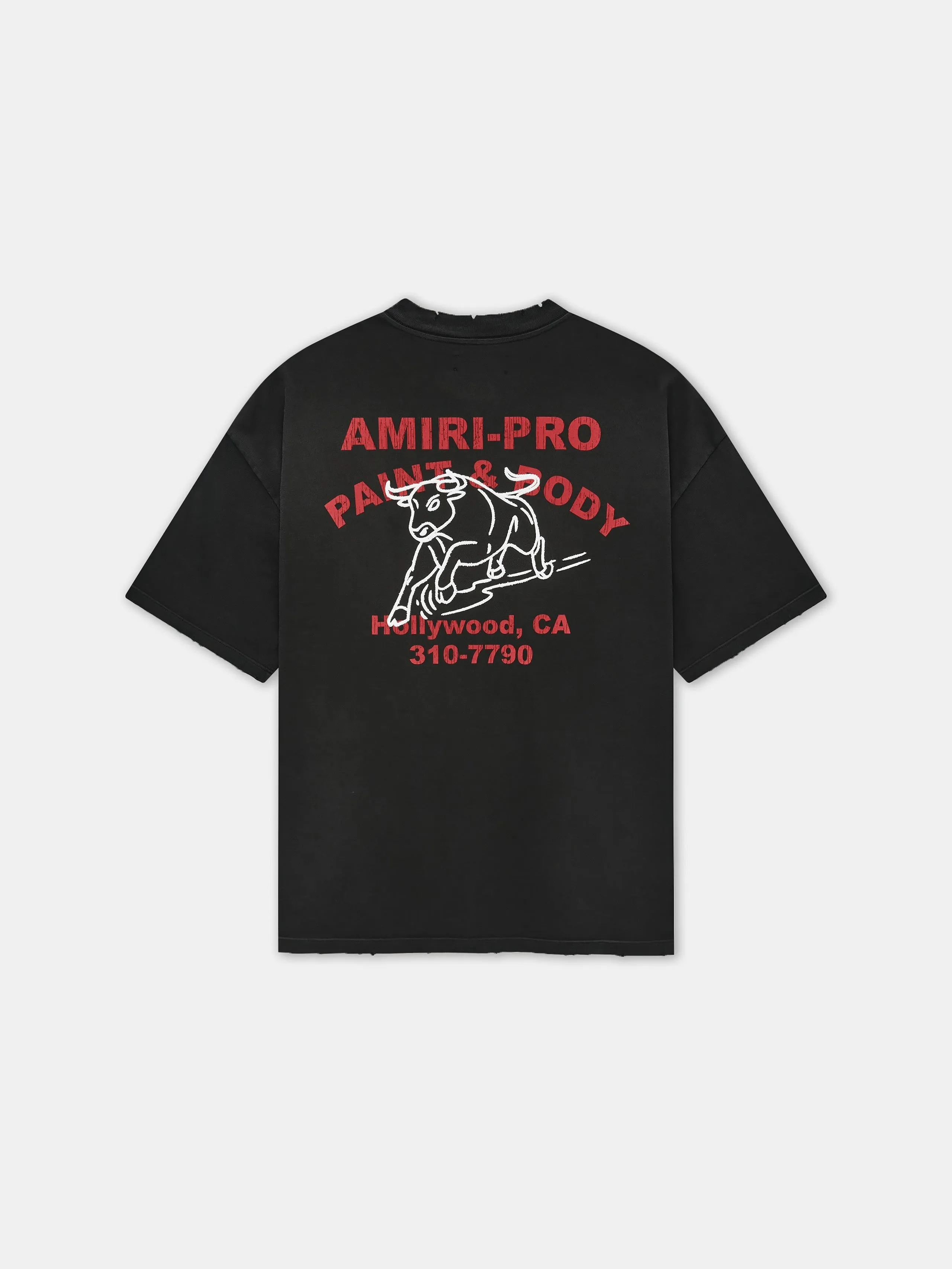 AMIRI BULL OVERSIZED TEE - Black sold by AMIRI product image thumbnail 3