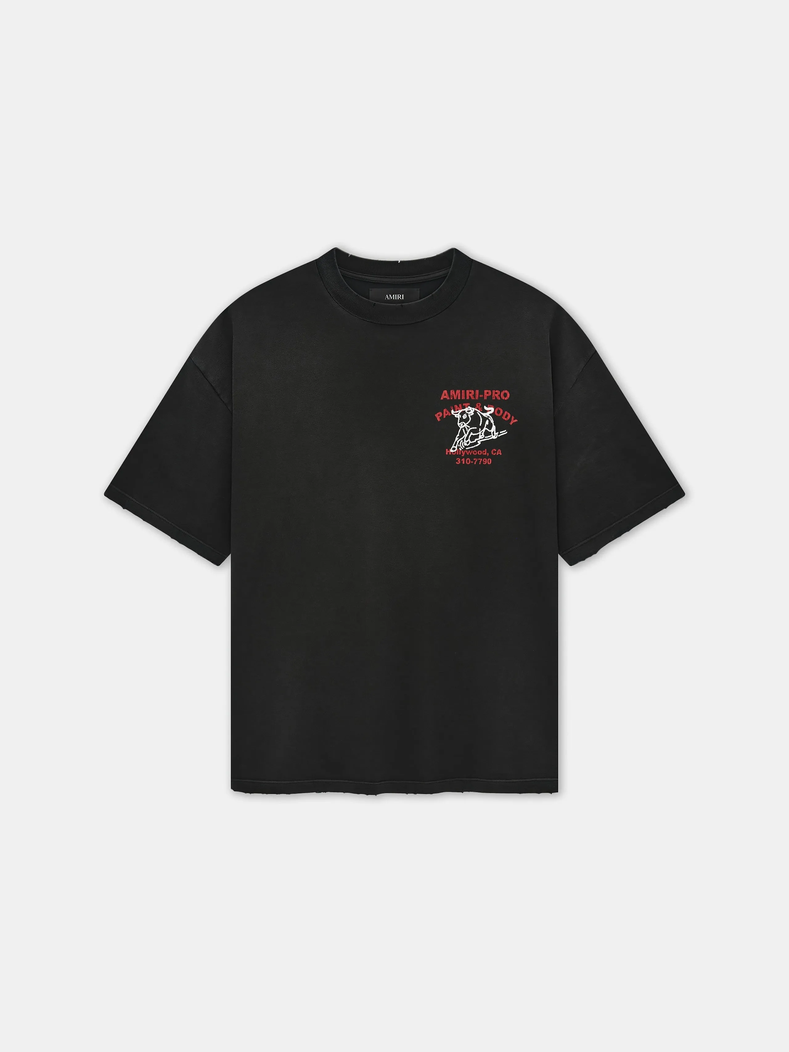 AMIRI BULL OVERSIZED TEE - Black sold by AMIRI