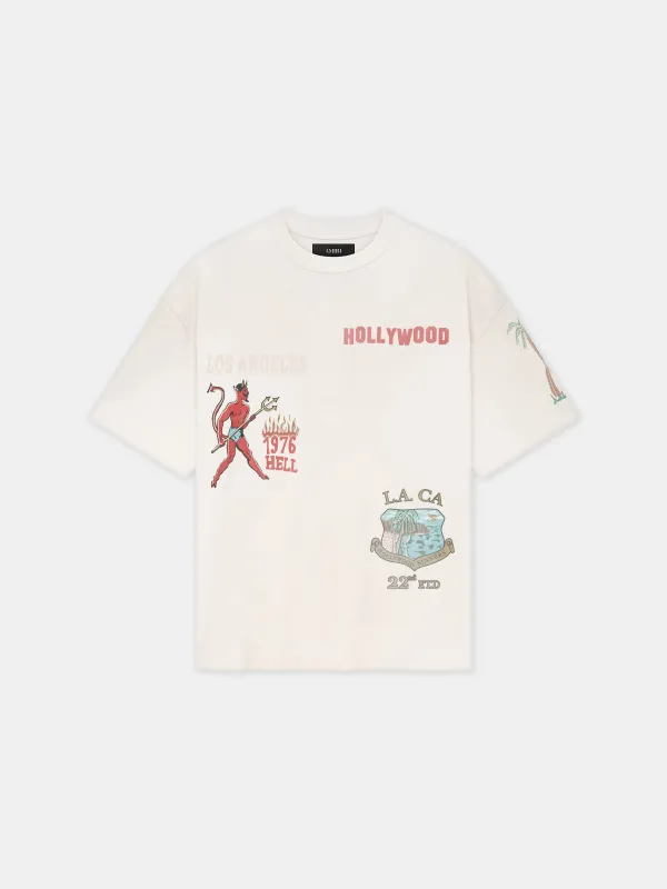 SINNERS OVERSIZED TEE - Ivory made by AMIRI