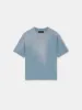 BLEACH BANDANA PATCH TEE - Ashley Blue sold by AMIRI