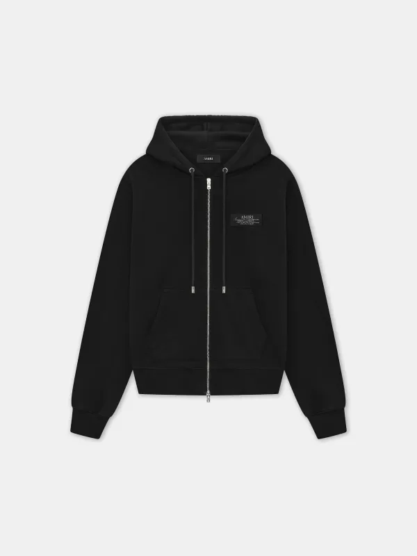 トップス AMIRI 25SS MA QUAD CRYSTAL ZIP HOODIE MA QUAD CRYSTAL ZIP HOODIE - Navy | Parallel