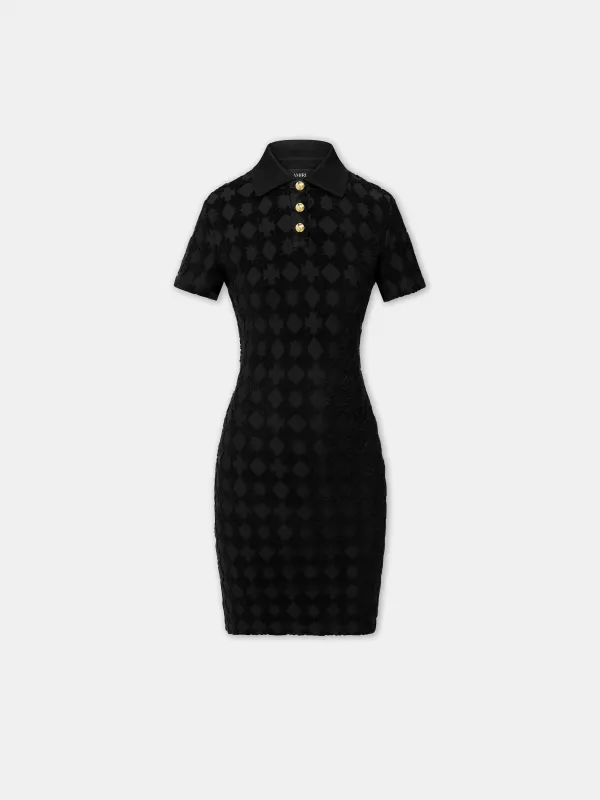 WOMEN - WOMEN'S MA QUAD TOWELING DRESS - Black sold by AMIRI