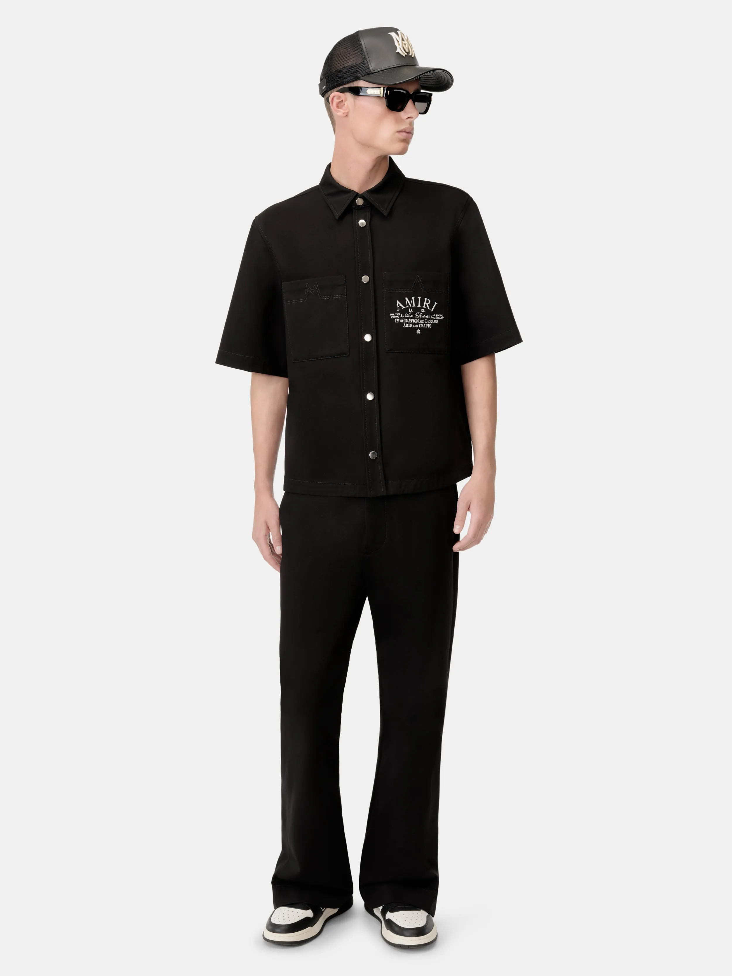 CHINO KICK FLARE - BLACK sold by AMIRI product image thumbnail 2