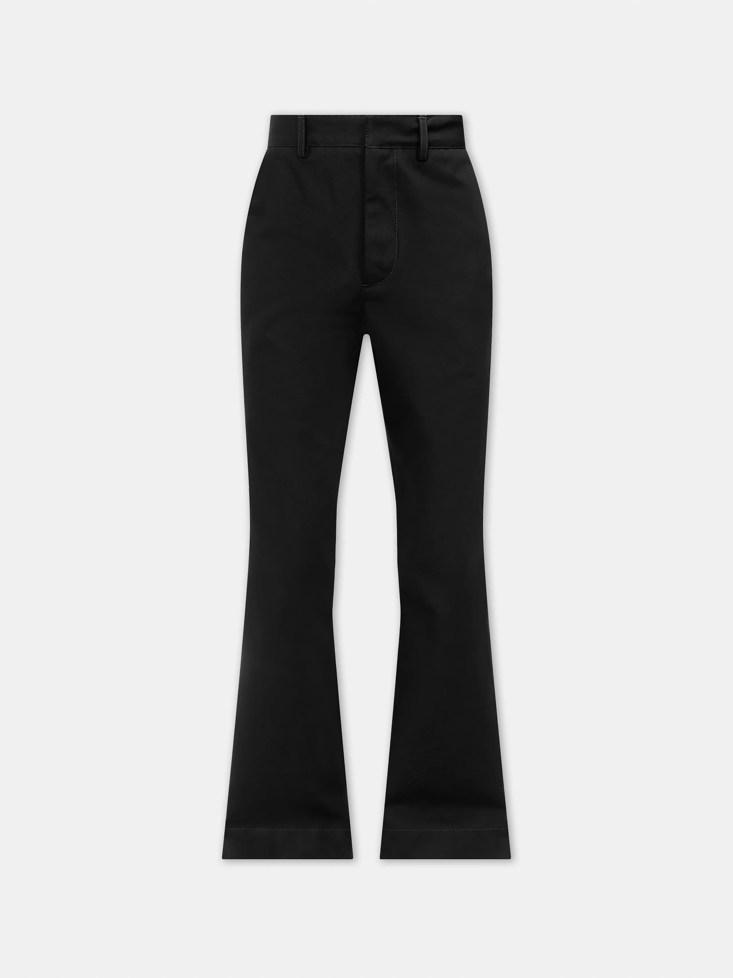 CHINO KICK FLARE - BLACK sold by AMIRI