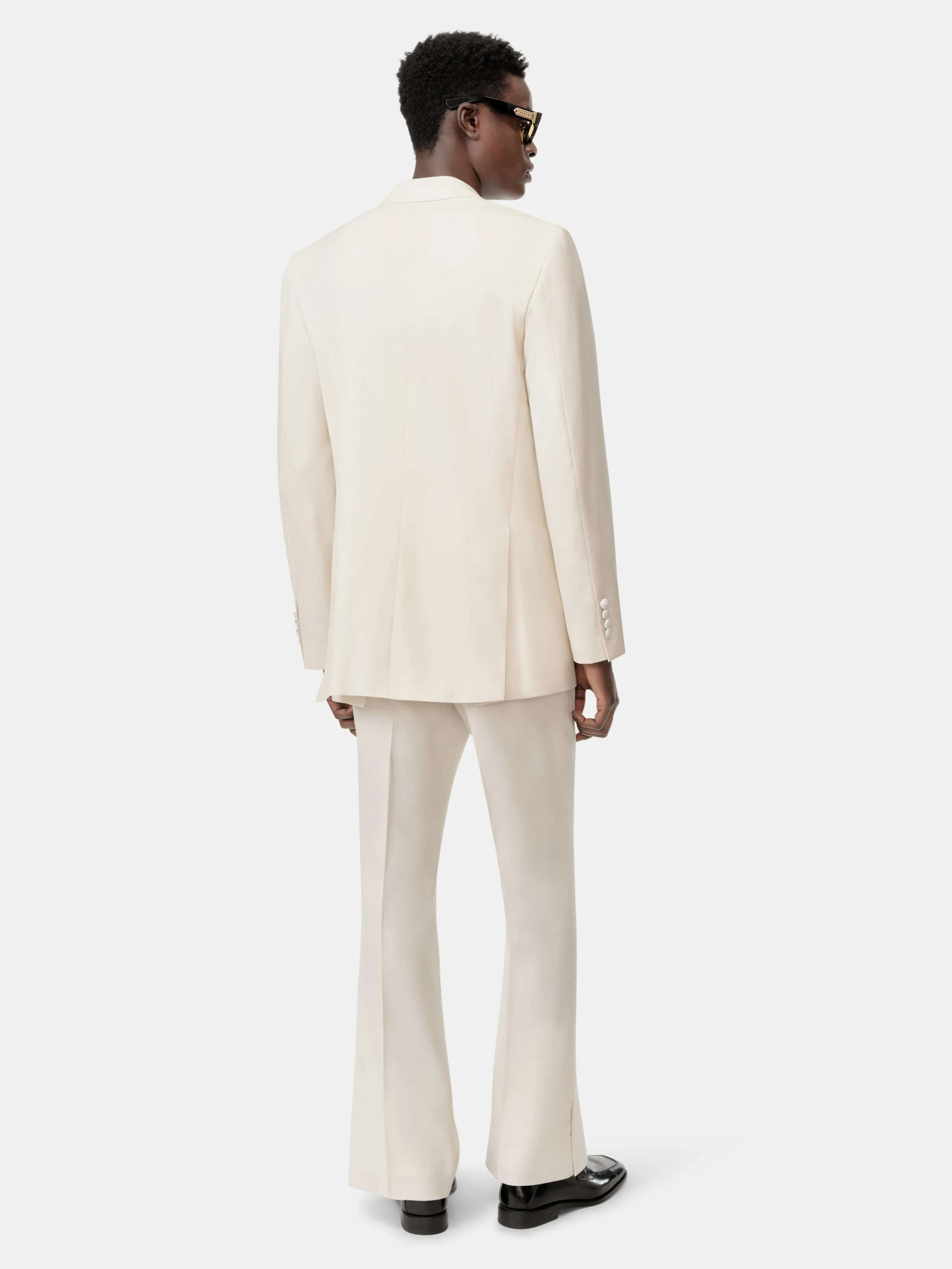 MA DOUBLE-BREASTED BLAZER - Alabaster sold by AMIRI product image thumbnail 5