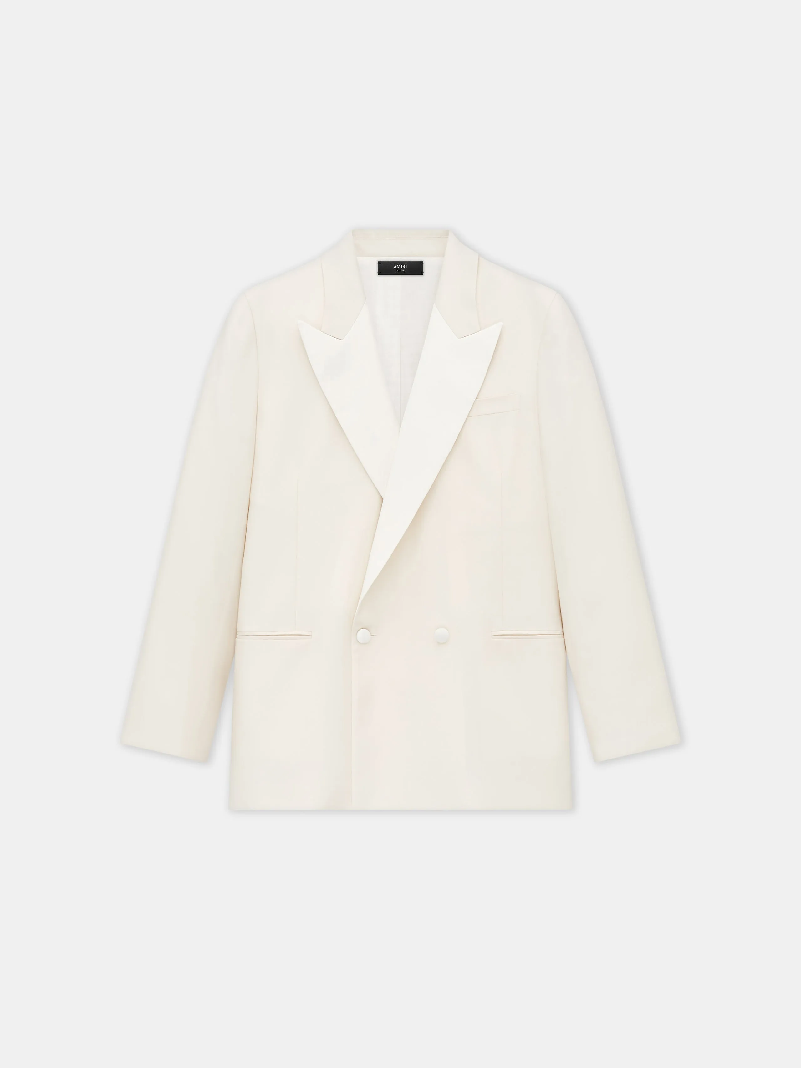 MA DOUBLE-BREASTED BLAZER - Alabaster sold by AMIRI