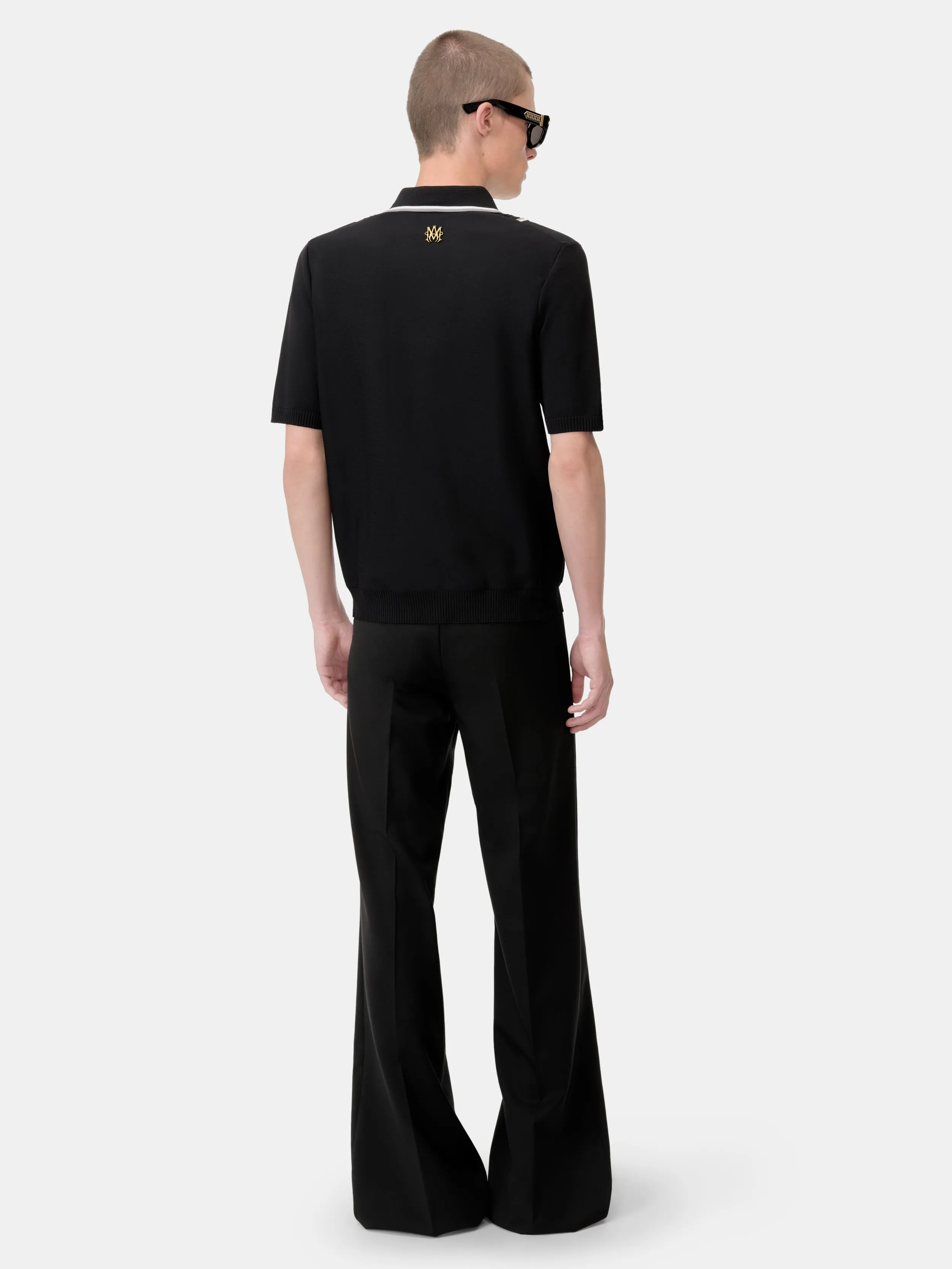AMIRI SCRIPT STRIPE SHIRT - Black sold by AMIRI product image thumbnail 5