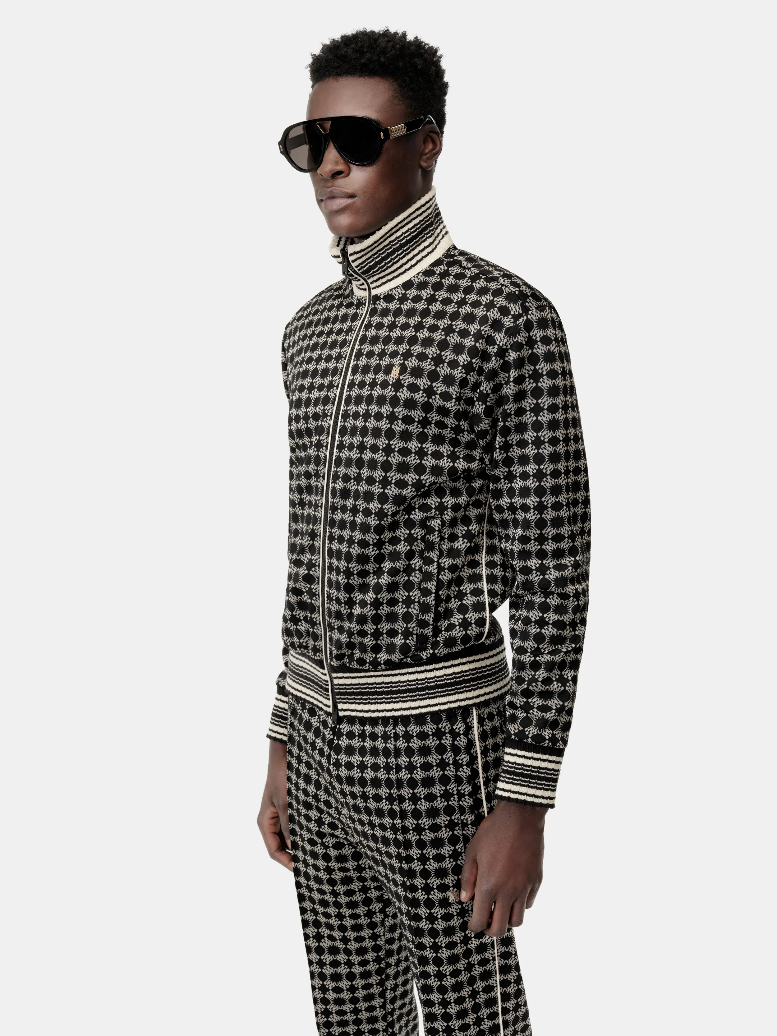 MA QUAD TRACK JACKET - Black sold by AMIRI product image thumbnail 4