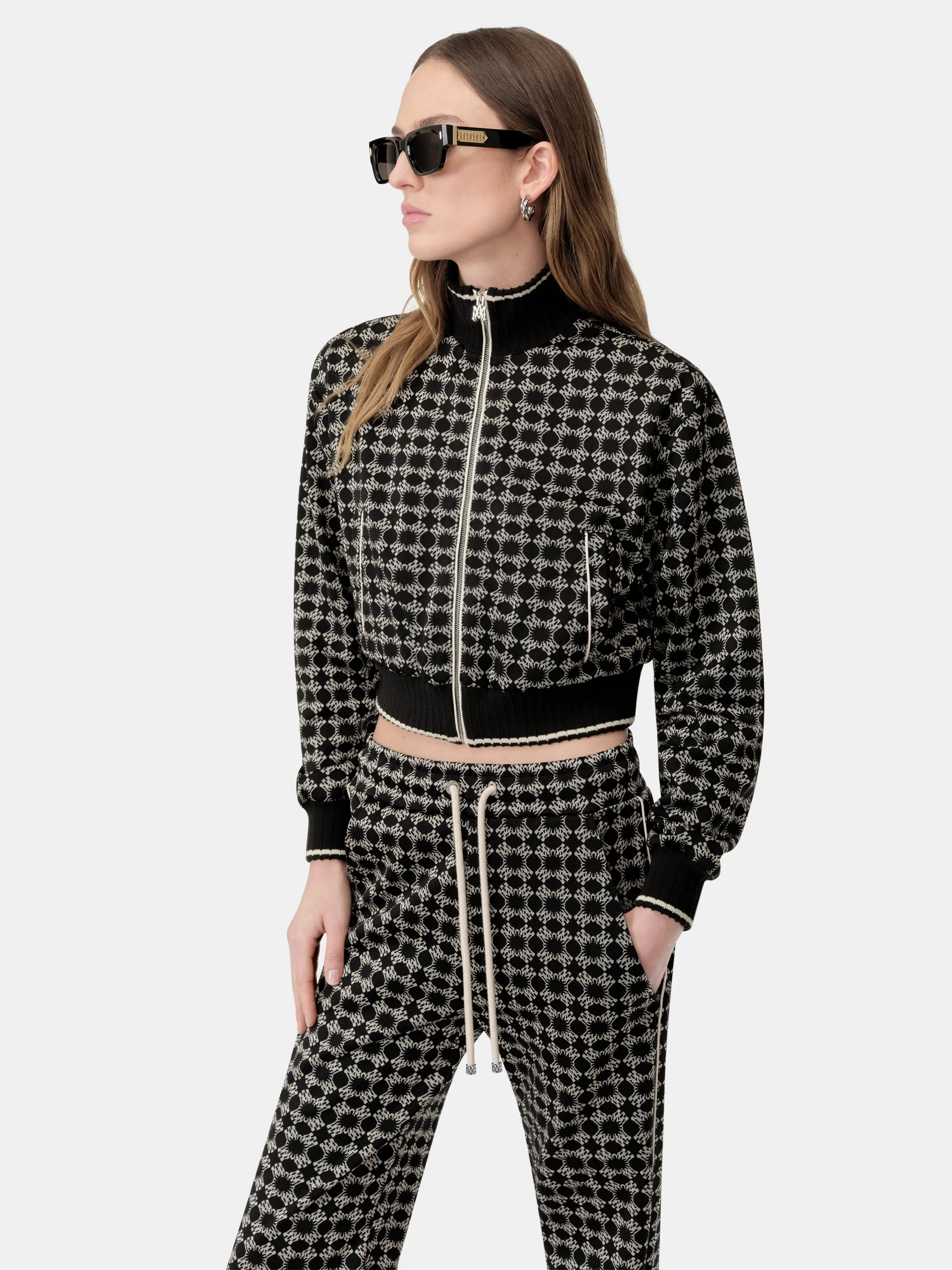 WOMEN - WOMEN'S MA QUAD TRACK JACKET - Black sold by AMIRI product image thumbnail 4