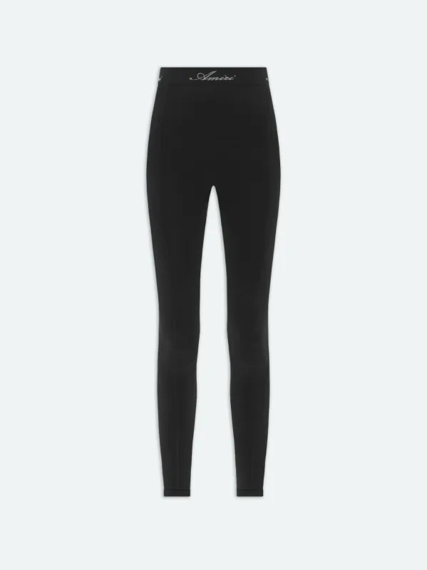WOMEN - WOMEN'S SEAMLESS LEGGINGS - Black sold by AMIRI