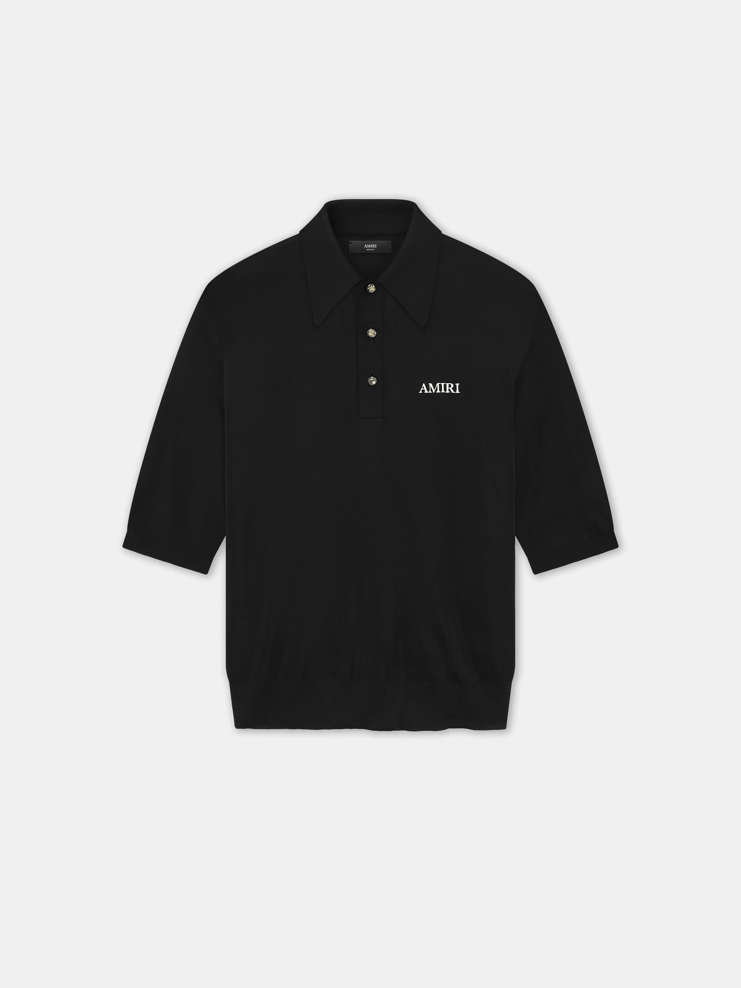 AMIRI SPIRIT POLO - Black sold by AMIRI