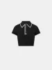 WOMEN - WOMEN'S MA POLO - Black sold by AMIRI