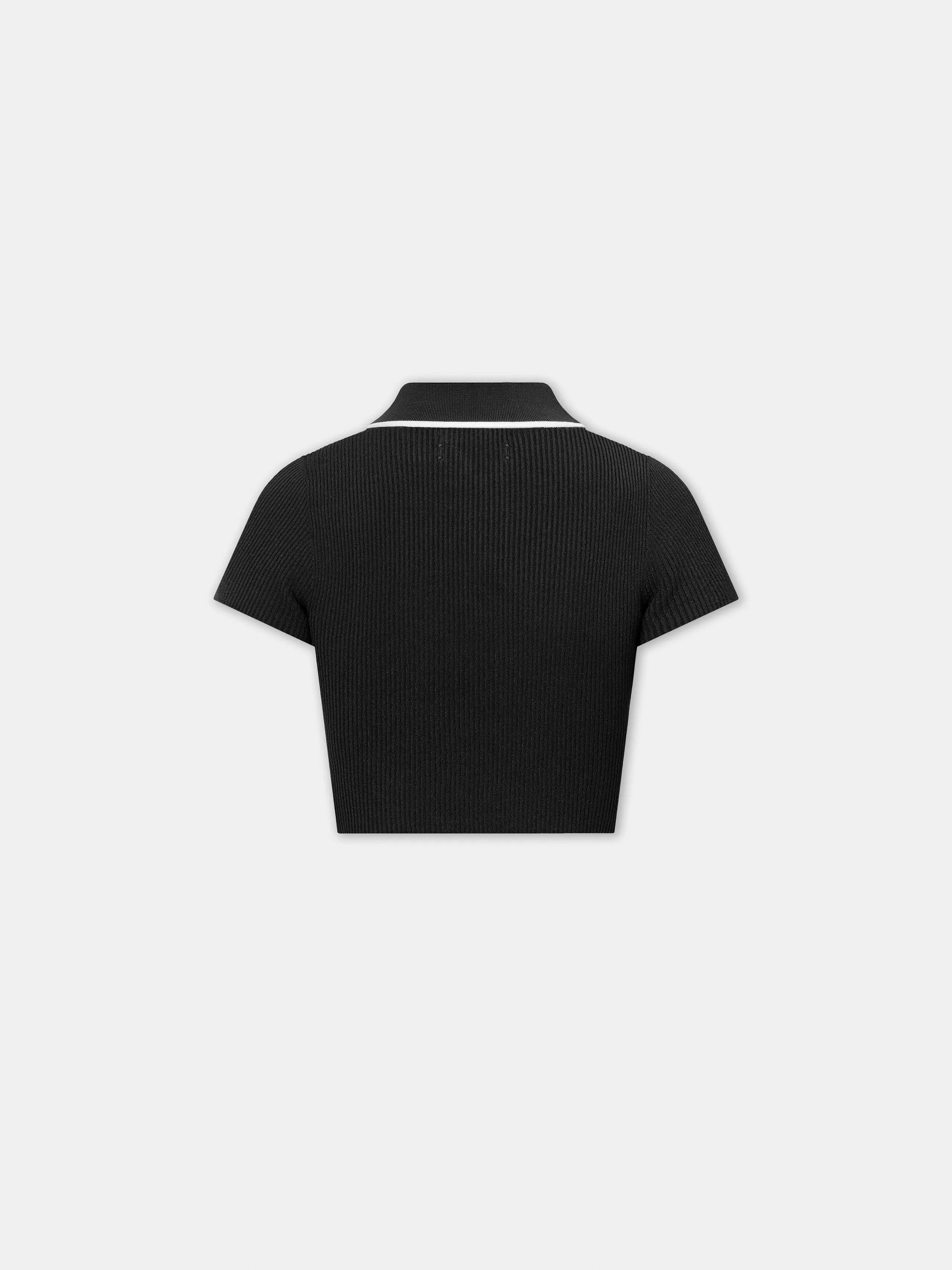 WOMEN - WOMEN'S MA POLO - Black sold by AMIRI product image thumbnail 3