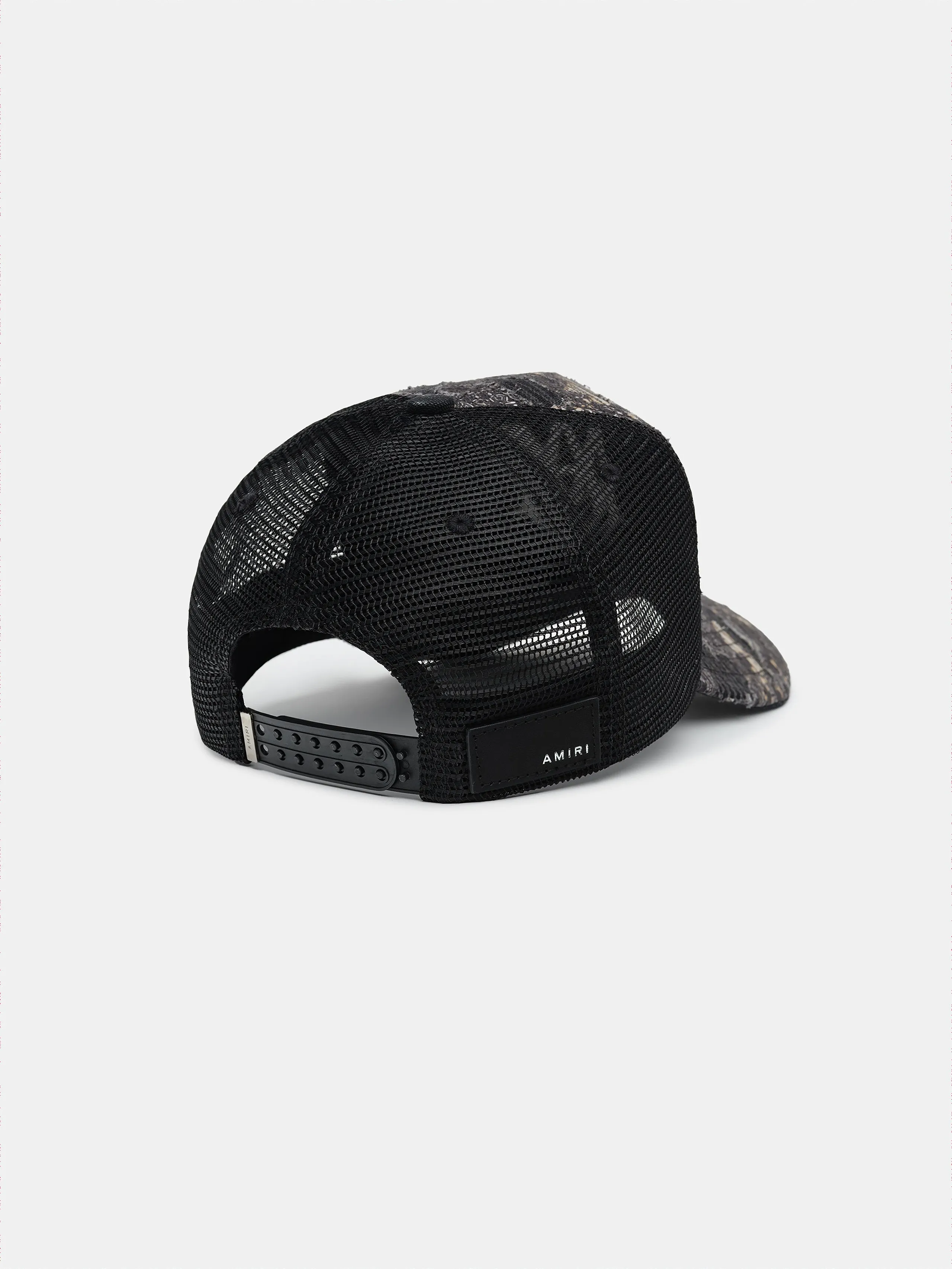 BANDANA REPAIR TRUCKER HAT - Black sold by AMIRI product image thumbnail 3