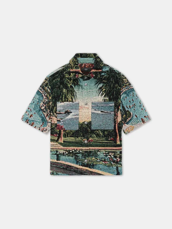 PARADISE TAPESTRY SHIRT - Multi made by AMIRI