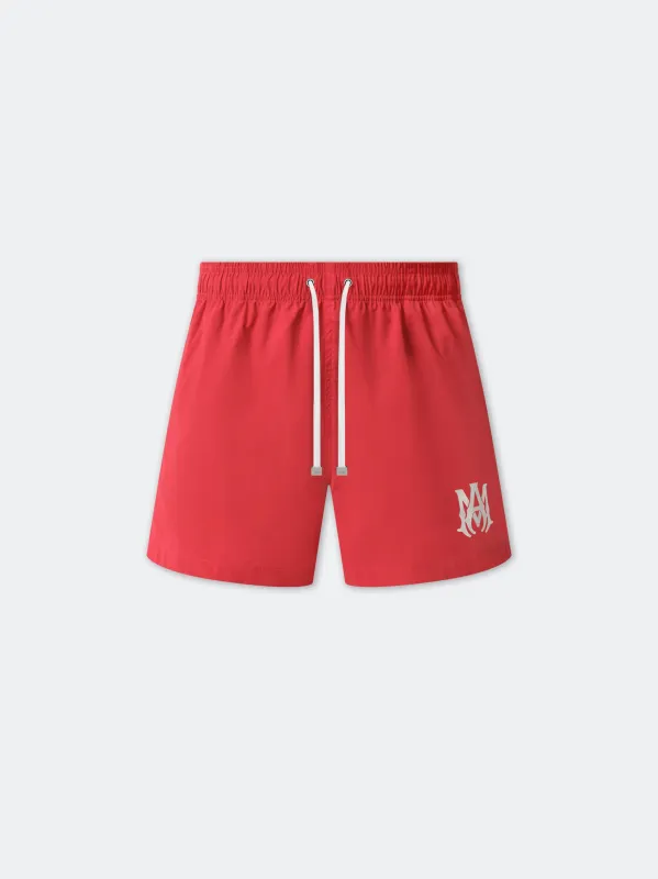MA CORE LOGO SWIM TRUNK - Red made by AMIRI