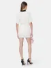 WOMEN - WOMEN'S MA CROPPED POLO - Ivory sold by AMIRI