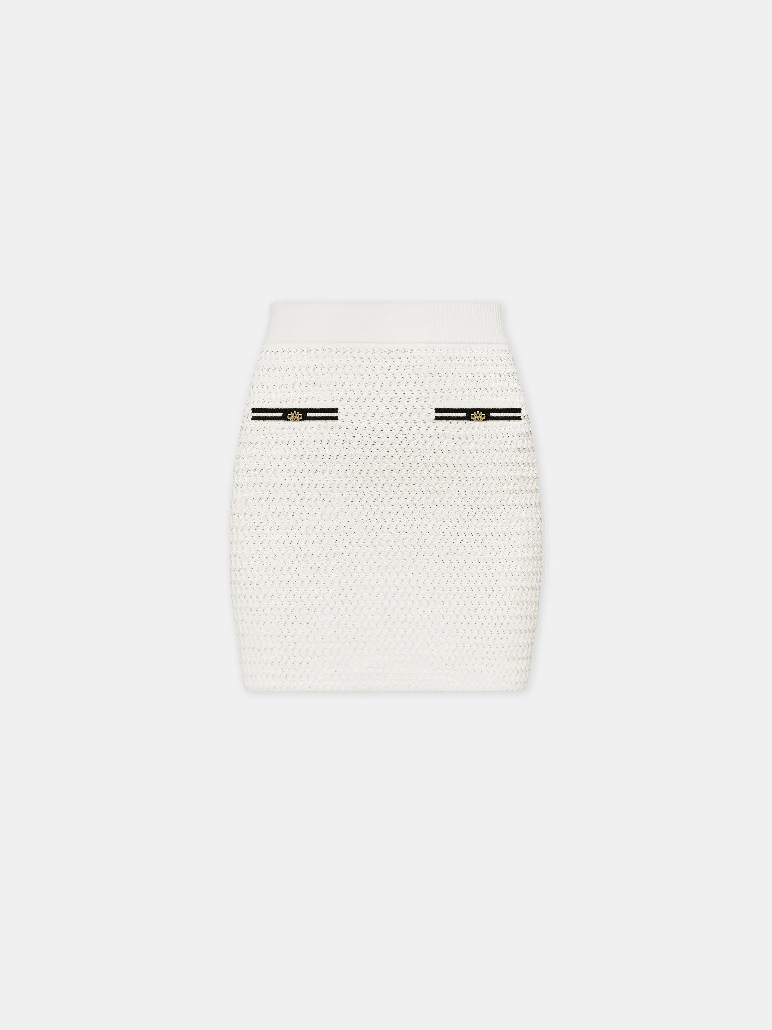 WOMEN - WOMEN'S MA MINI SKIRT - Ivory sold by AMIRI