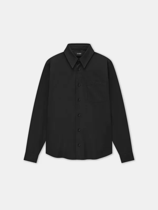 AMIRI LONG SLEEVE SHIRT - Black sold by AMIRI