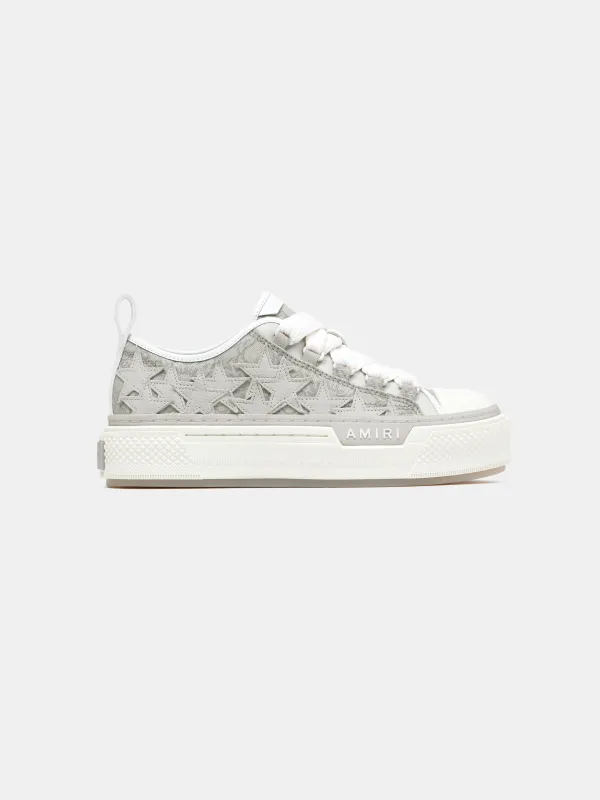 WOMEN - WOMEN'S MA QUAD STARS COURT LOW - GREY made by AMIRI